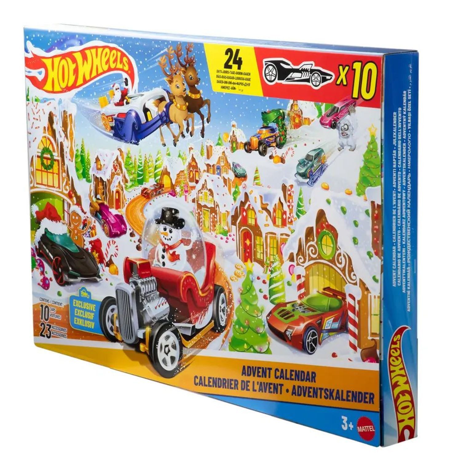 Mattel® Spielzeug-Adventskalender Adventskalender (Hot Wheels, 1-tlg)