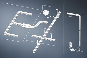 Paulmann Deckenleuchte URail Schienenadapter Smart Home Dimm/Switch 155x56mm, ohne Leuchtmittel, Zigbee 3.0