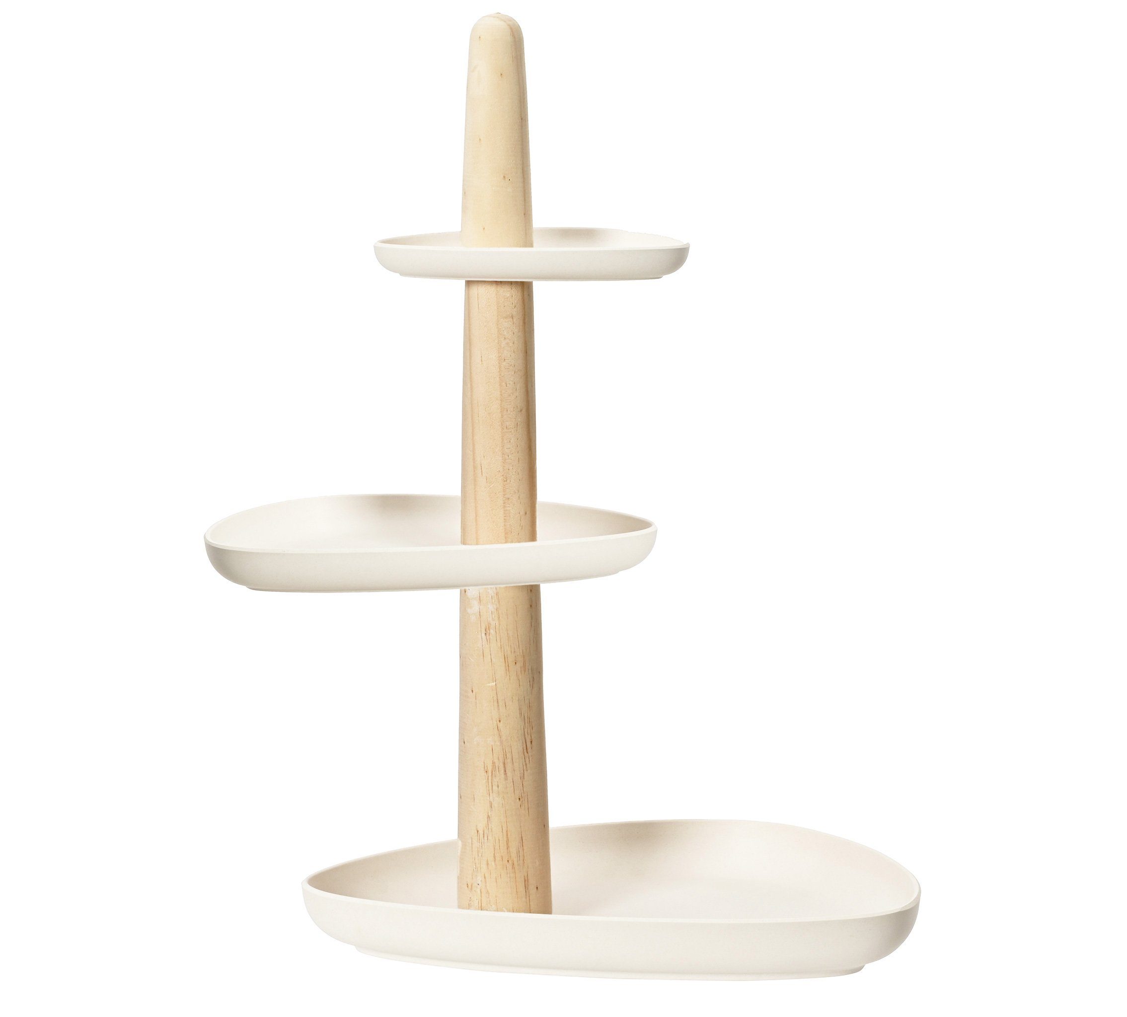 Decoris season decorations Dekoetagere, Etagere mit 3 Ebenen aus Bambus & H günstig online kaufen