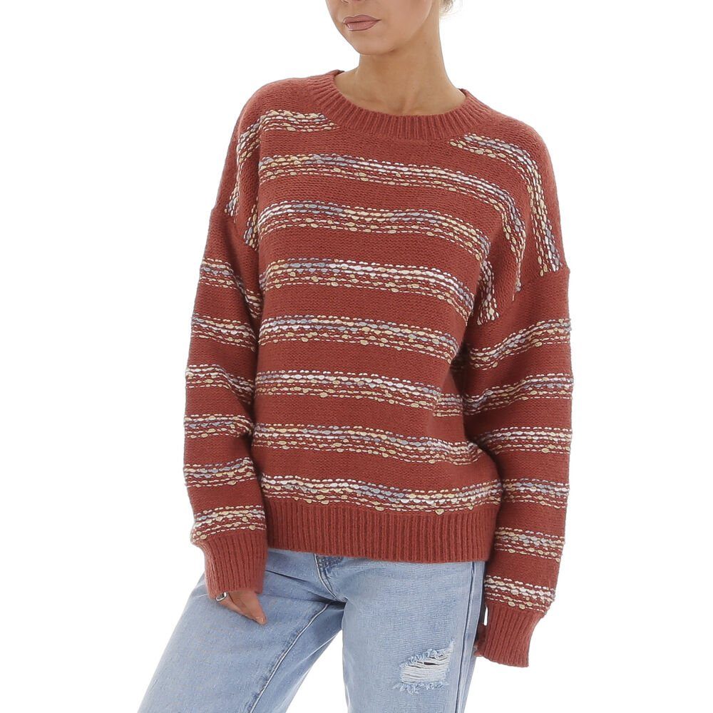 Ital-Design Strickpullover Damen Freizeit (81575124) Glitzer günstig online kaufen