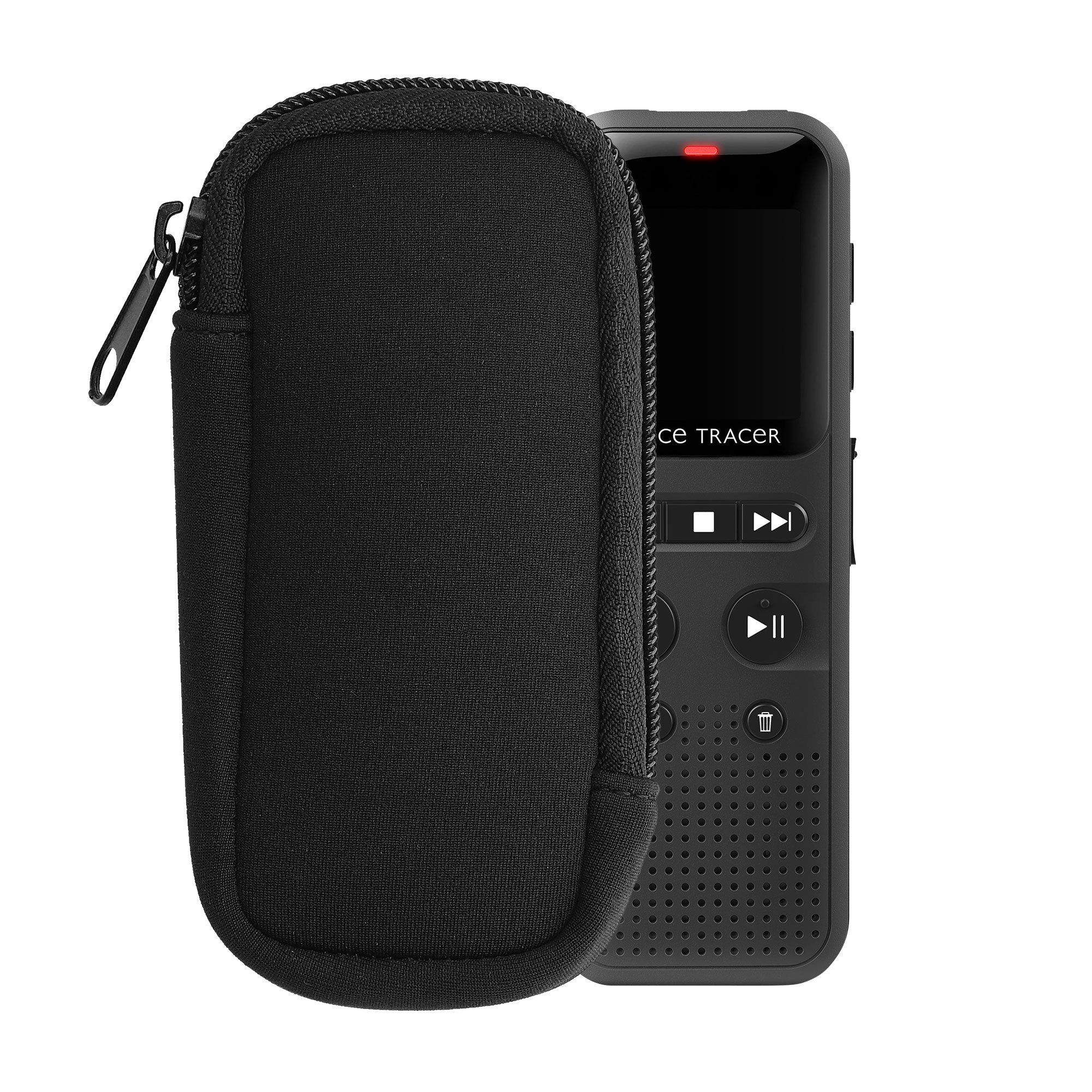 Blockflöte Neopren Hülle für Universal Voice Recorder Diktiergerät