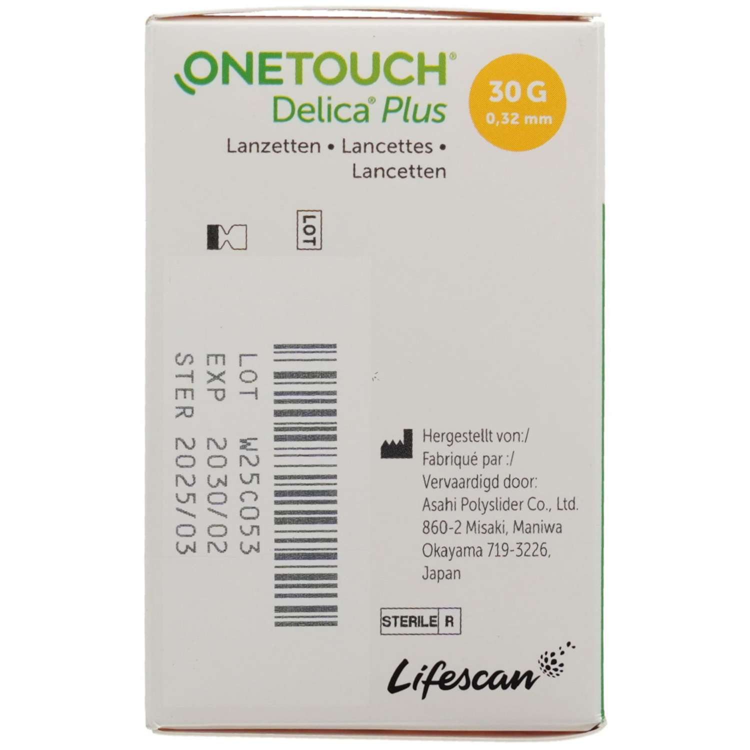 One Touch Blutzucker-Teststreifen ONE TOUCH Delica Plus Nadellanzetten 100St PZN 14817354 – Bild 2 von 4