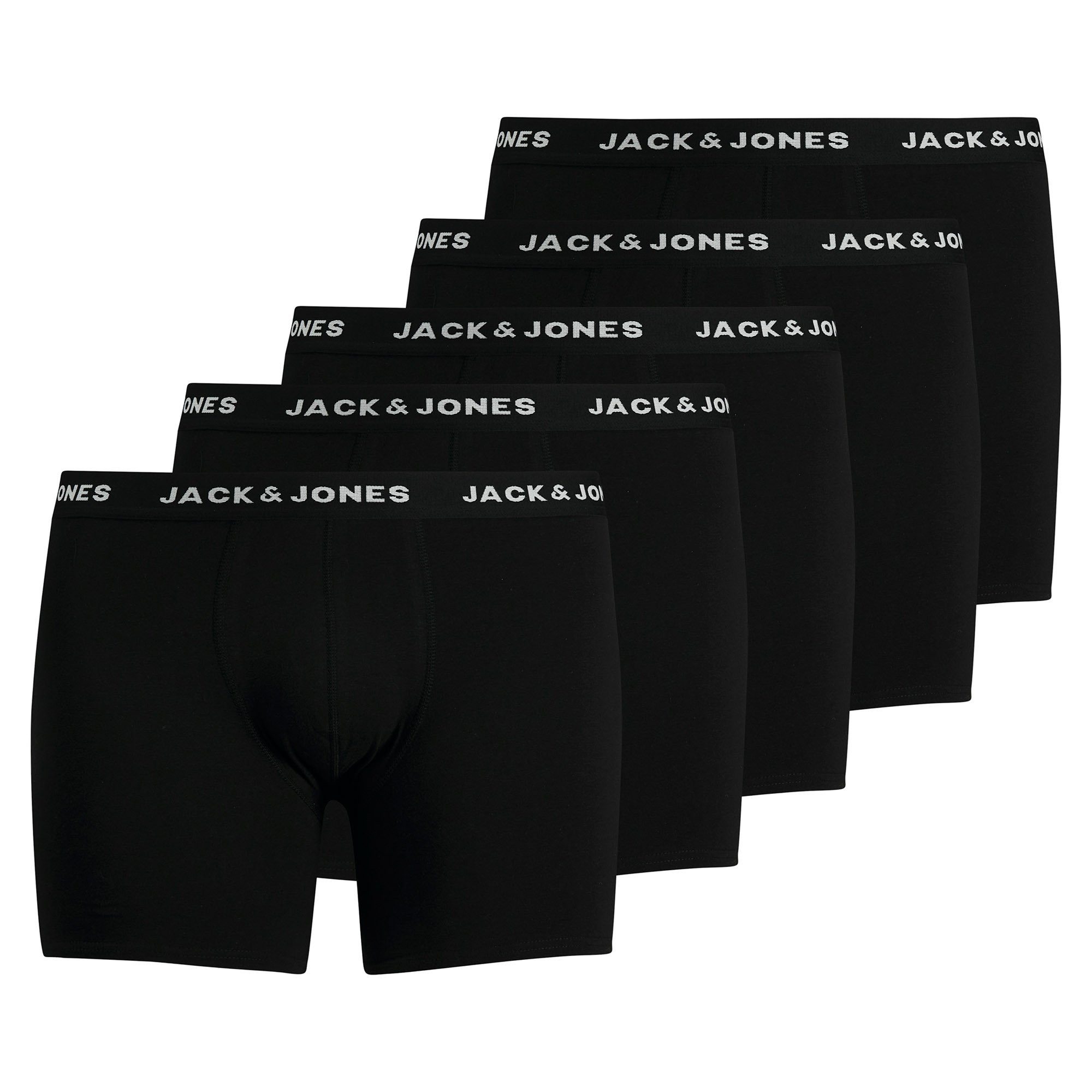 Jack&Jones 5er-Pack Pants aus Baumwolle mit Elasthan günstig online kaufen