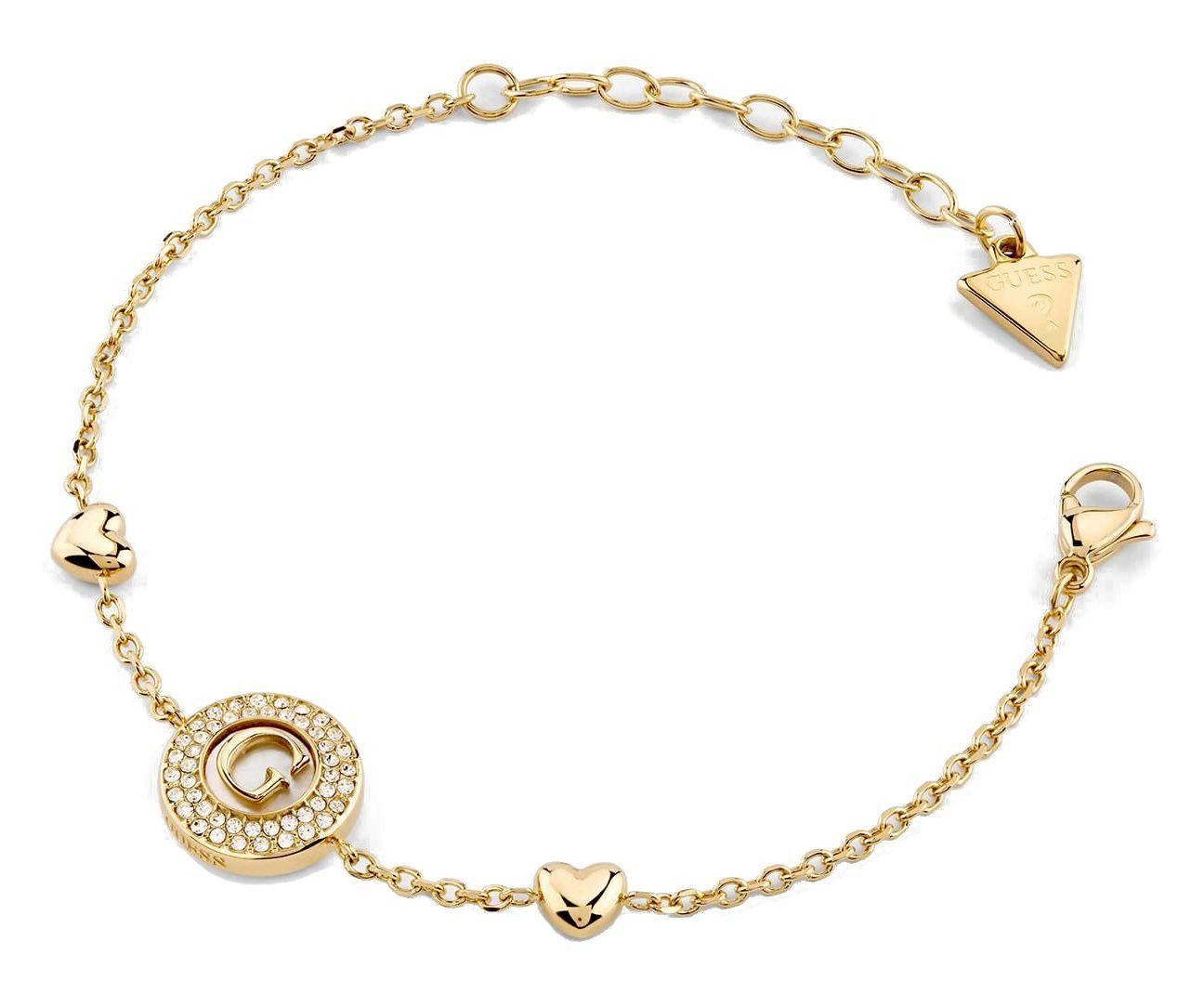 Guess Gliederarmband 14mm Pearly G Coin Bracelet
