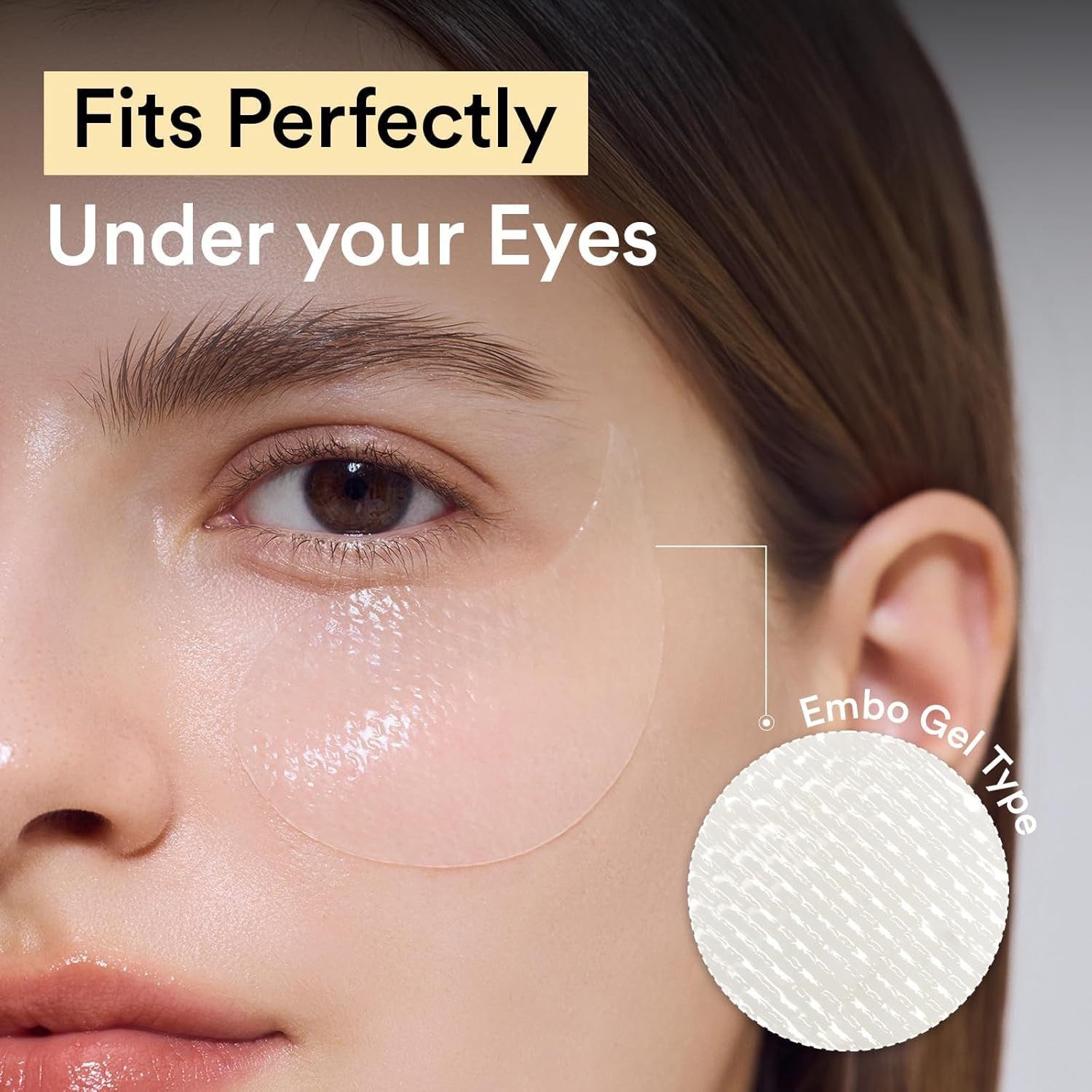 Abib Augenpads Collagen Eye Patch Jericho Rose Jelly – feuchtigkeitsspendende, Hydrogel-Augenpads, Kollagen, Hyaluronsäure & Koffein – glättet, feine Linien, mildert Schwellungen & dunkle Augenringe – für müde Haut