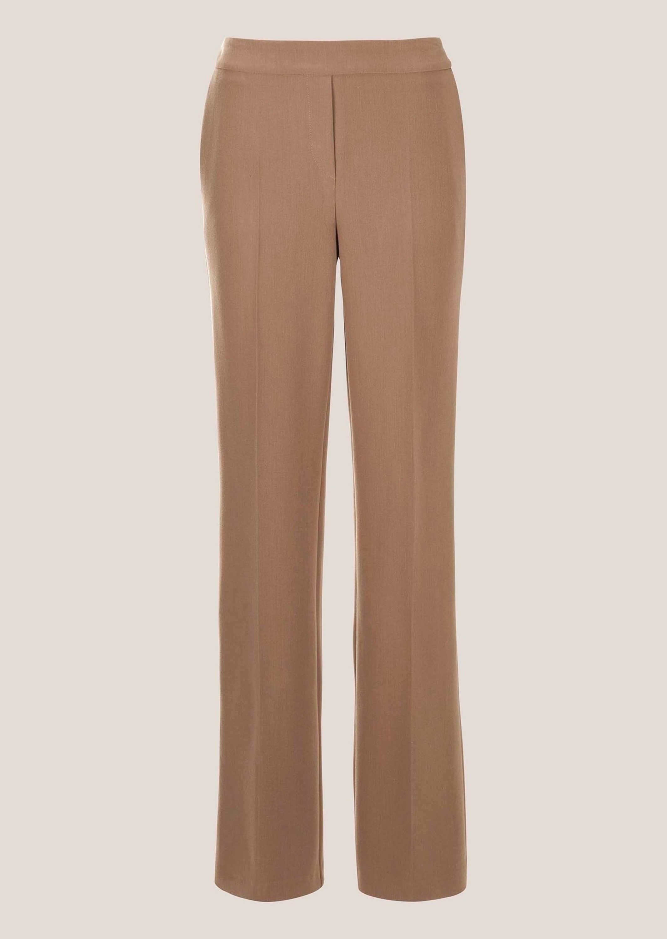 Bügelfaltenhose Weite Schlupfhose mit Bügelfalten