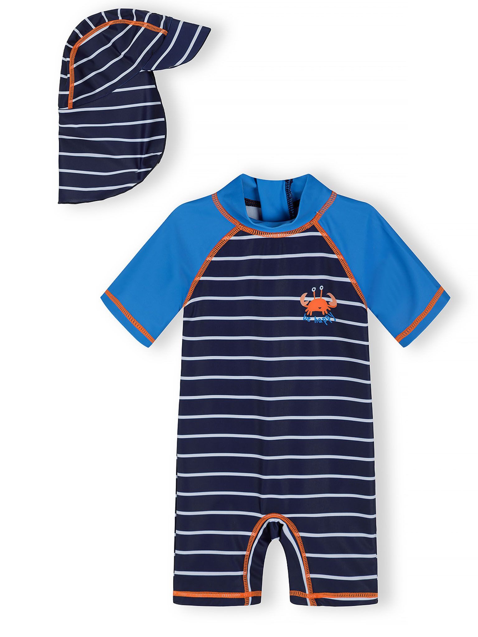 MINOTI Schwimmanzug (2-tlg, mit Mütze)