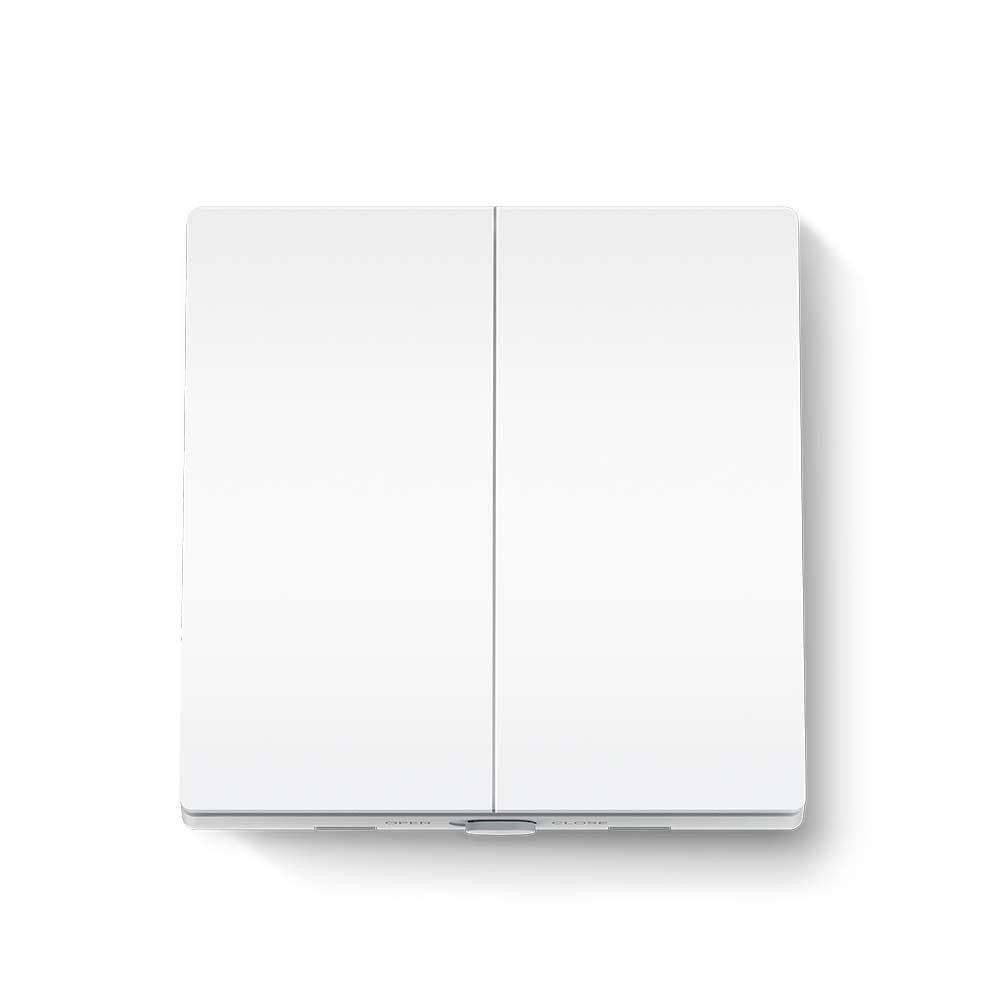 tp-link Tapo S220 Netzwerk-Switch (Smart Light Switch, 2-Gang 1-Way, benötigt Tapo H100 oder H200 Hub)