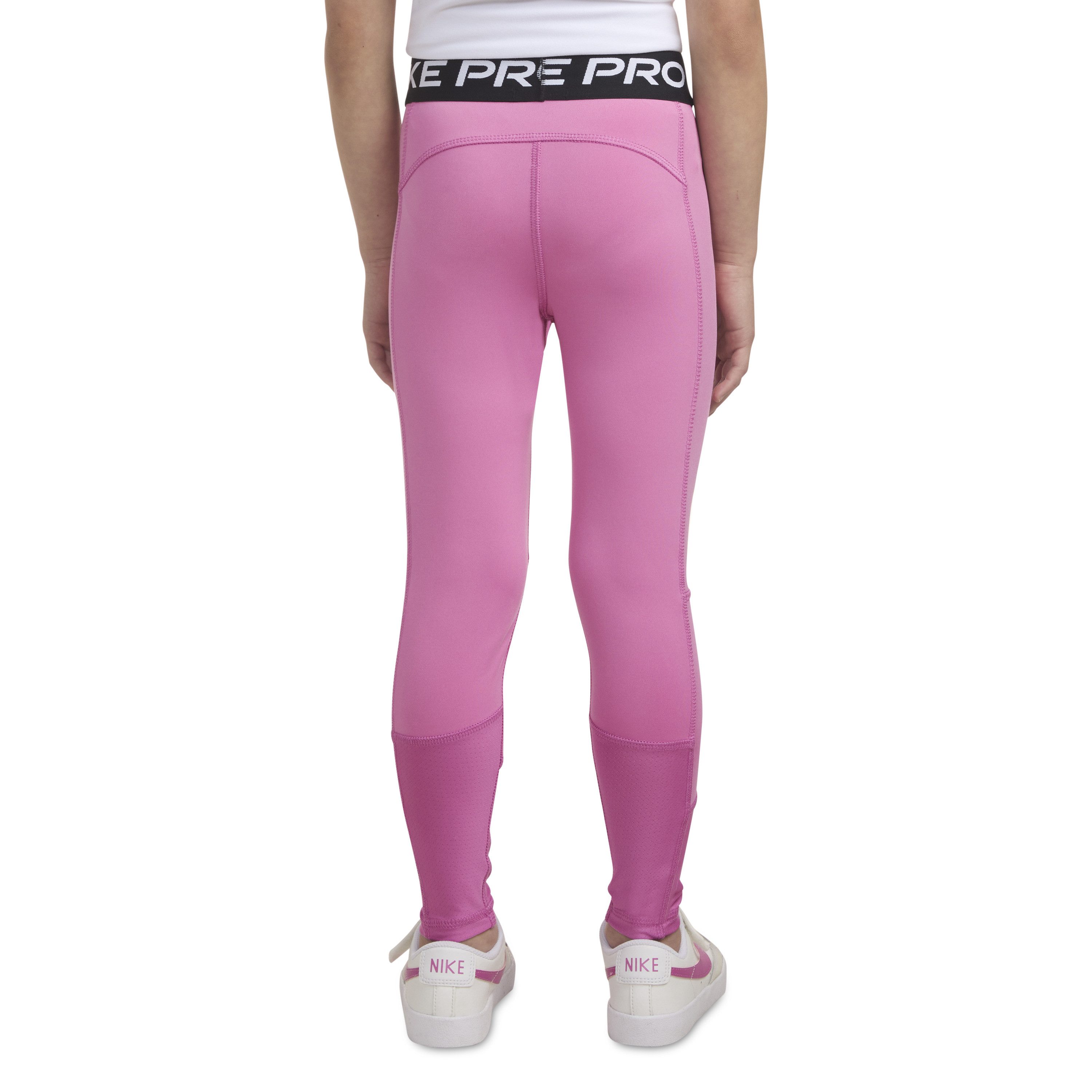 Nike Sportswear Leggings NKG NIKE PRO LEGGING mit angesetztem Bündchen, aus Jersey-Material