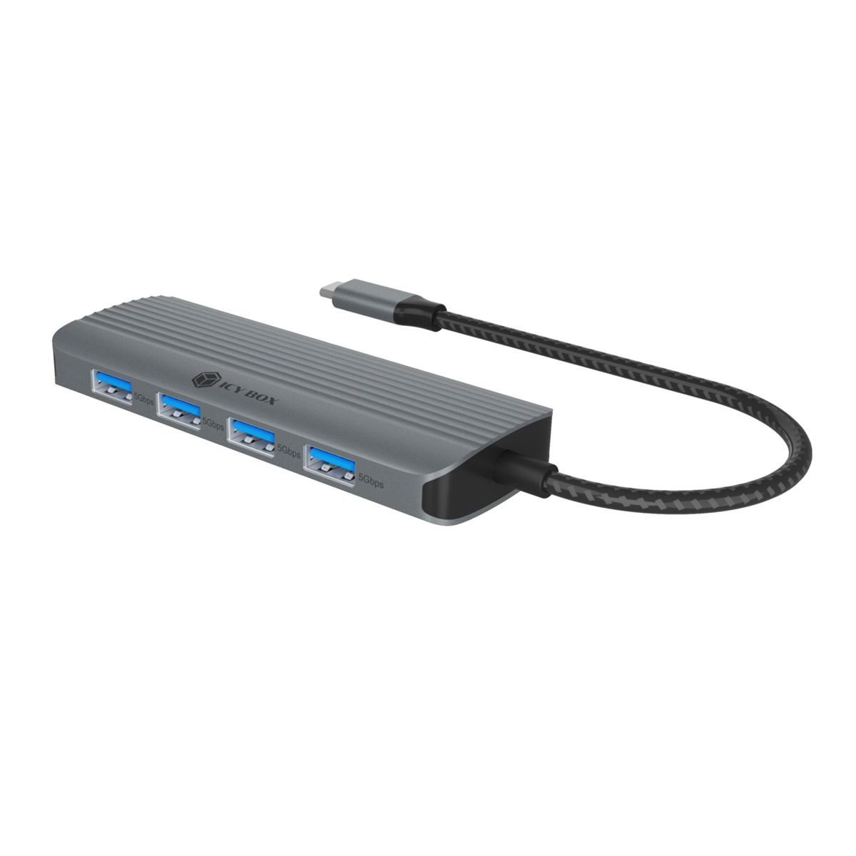 ICY BOX Festplatten-Gehäuse IB-DK4022a-CPD USB Type-C Dockingstation