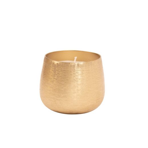 LaLe Living Windlicht »Kerze Ayla Teelichthalter in Gold, Ø8,50 cm«, aus Aluminium