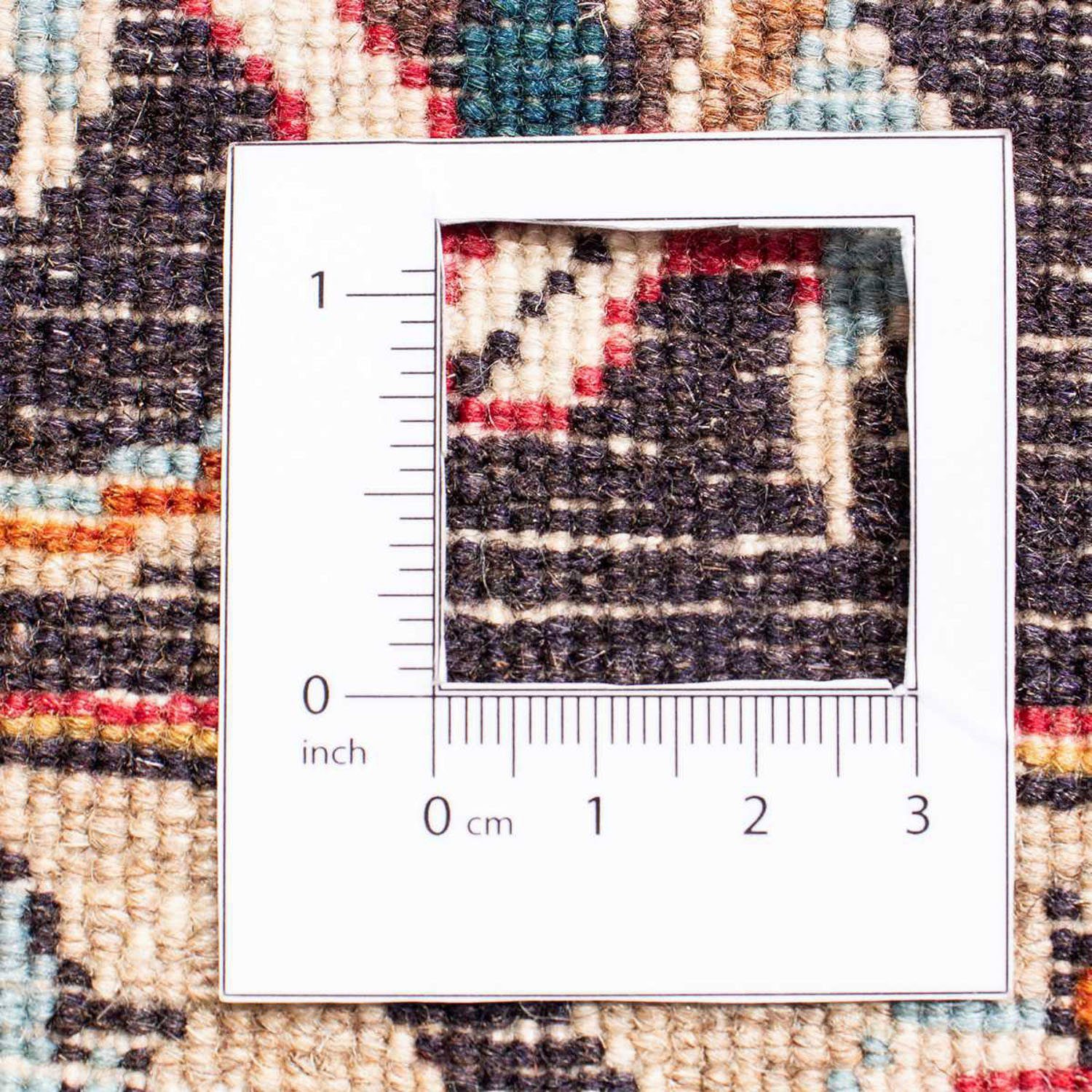 Wollteppich Maschad Medaillon Blu 203 rechteckig, x Unikat cm, mit 10 morgenland, 292 mm, scuro Höhe: Zertifikat