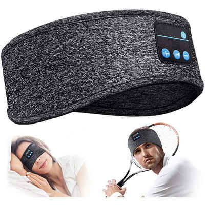 Brücke Schlafmaske Schlafkopfhörer Bluetooth 5.3, Stirnband-Kopfhörer, Bluetooth-Kopfhörer (kabellos, Schlafmittel, Sport, reisen)