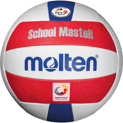 Molten Beachvolleyball Beachvolleyball School Master, Weiches Material für idealen Spielkomfort