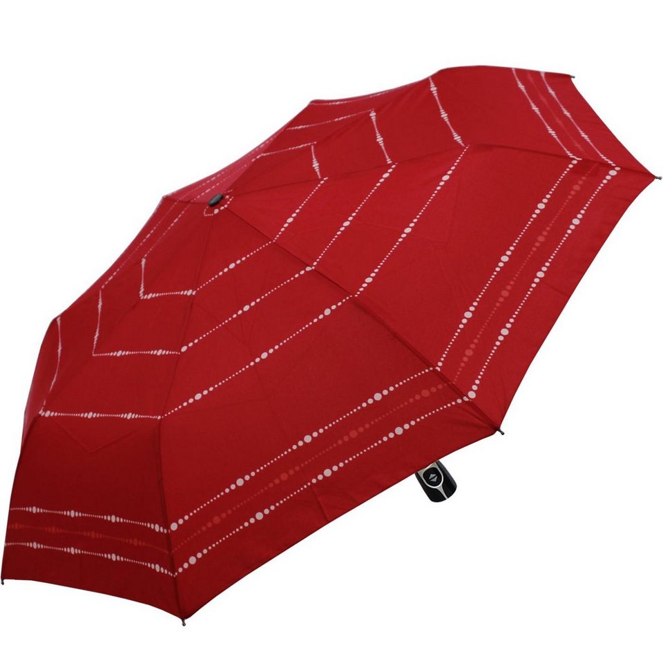 doppler® Taschenregenschirm Damen Auf-Zu-Automatik Magic Fiber - Sydney,  elegant, stabil und praktisch