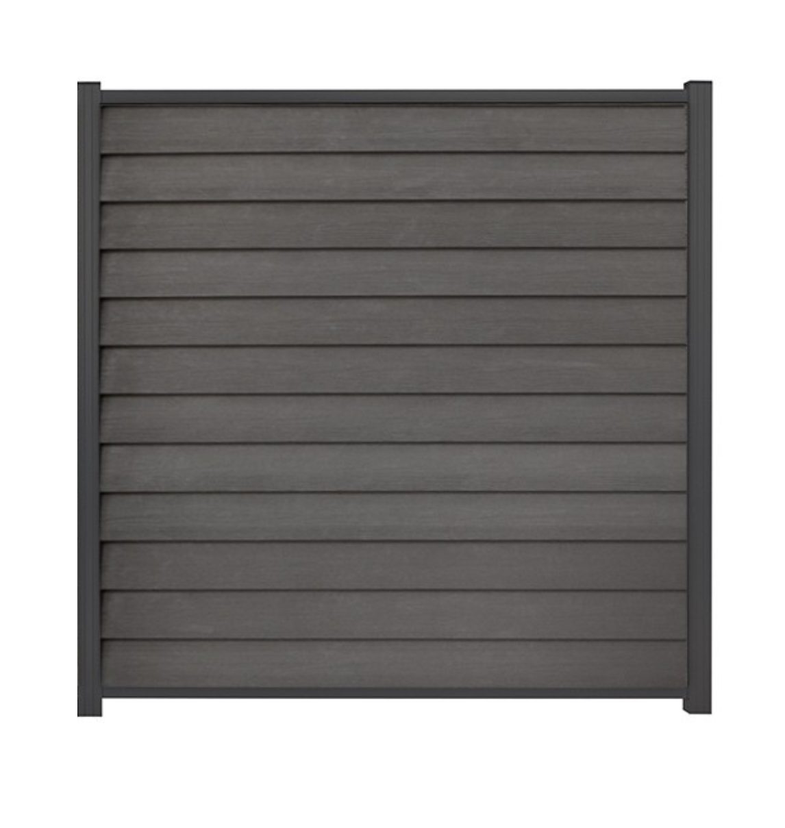 GartenLand Zaun Schwedenprofil WPC ca. 180 günstig online kaufen