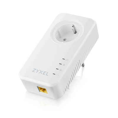 Zyxel ZYXEL Powerline PLA6457 2400 Mbps Pass-Through TWIN PACK Netzwerk-Adapter