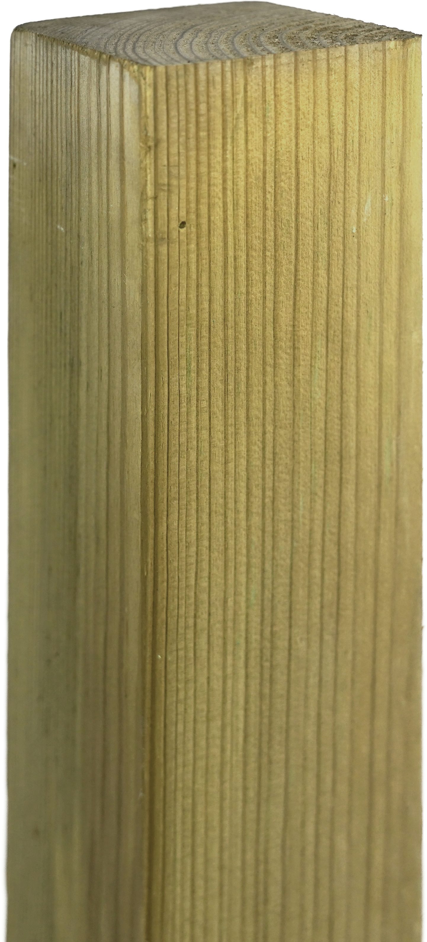 GartenLand Zaunpfosten Pfosten gerade Gekappt 9x9 cm Kiefer, (Set, ohne Befestigung)