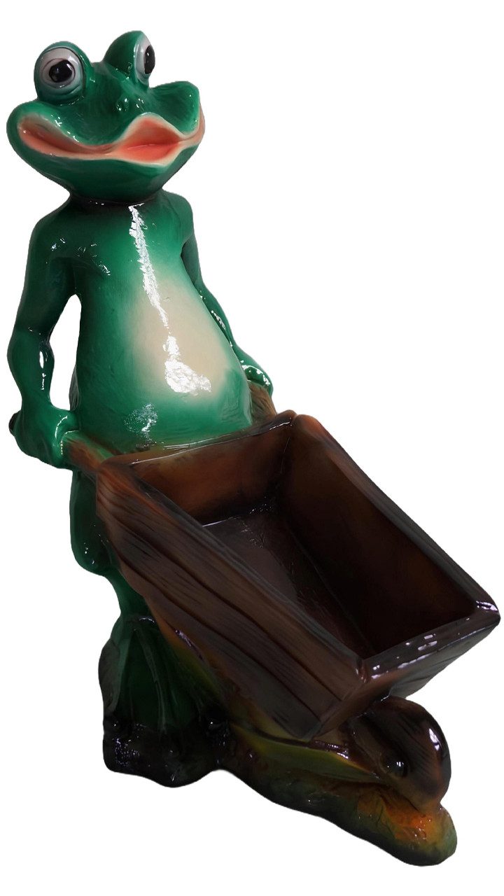 Xlmoebel Pflanzkübel Frosch Skulptur in Design-Vase aus hochwertigem Material (Pflanzkübel), Hergestellt in Europa