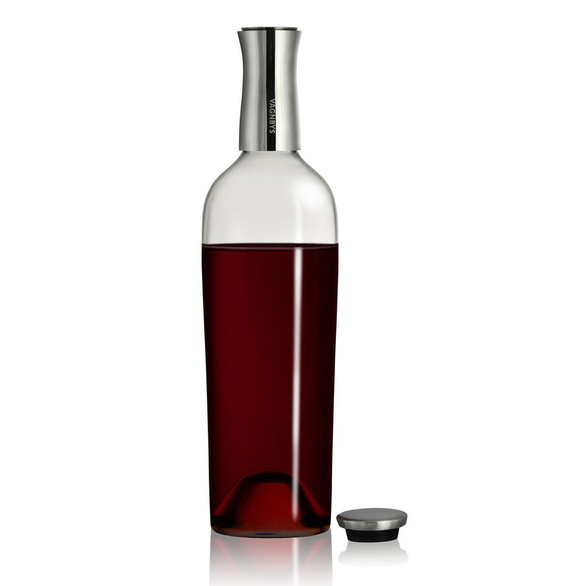 VAGNBYS Karaffe VAGNBYS Karaffe AWARD CARAFE mit Wein Decantiere, ca. 0,9 Liter, (Set)