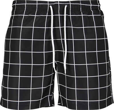 URBAN CLASSICS Badeshorts Urban Classics Herren Check Swim Shorts