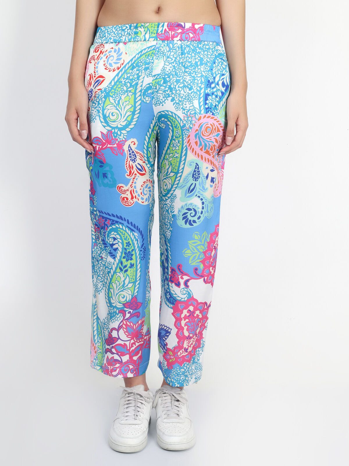 VICCI Germany Stoffhose (1-tlg) mit Paisleydruck günstig online kaufen