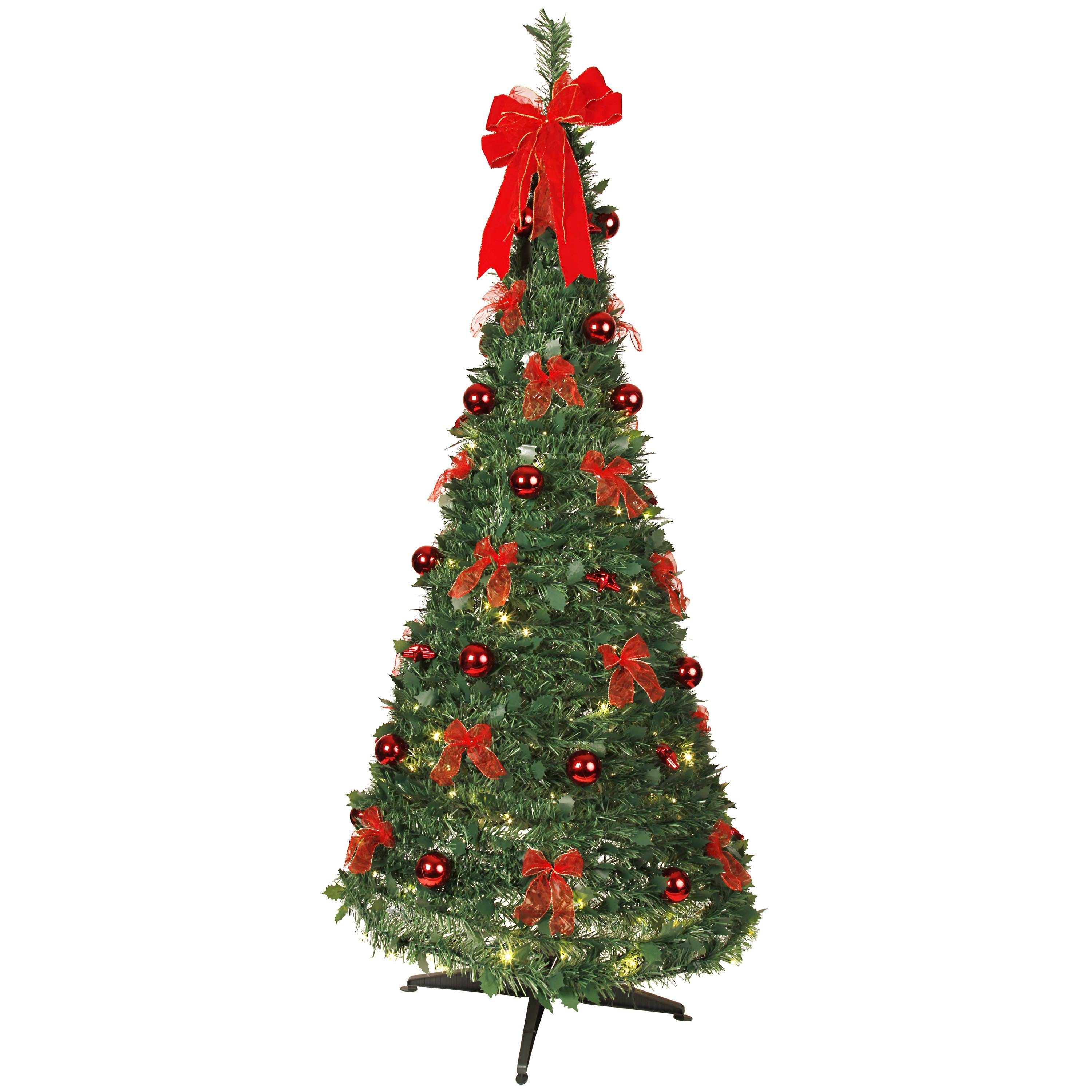 STAR TRADING Künstlicher Weihnachtsbaum Pop-up-tree