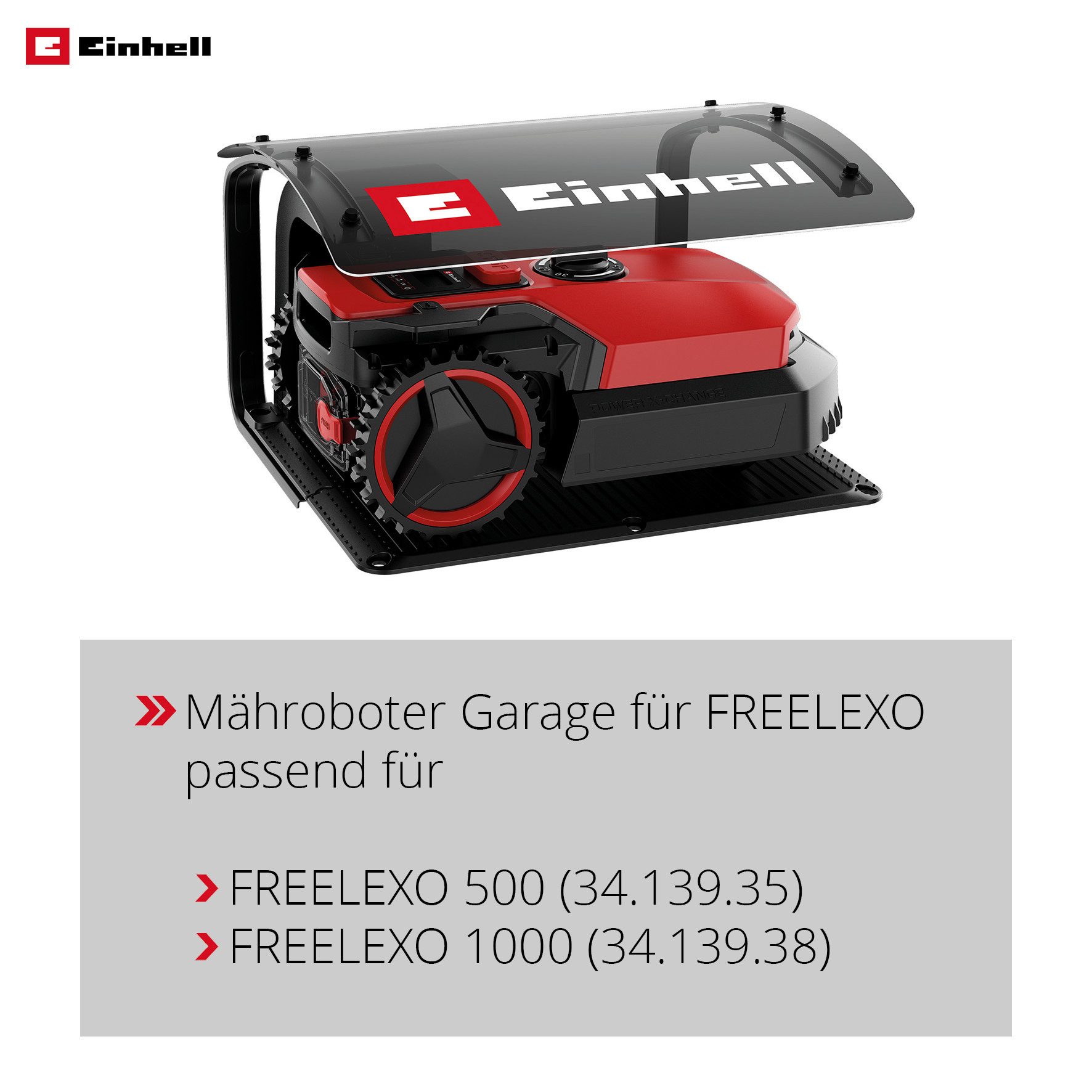Einhell Mähroboter-Garage, BxTxH: 60x51x37 cm, für FREELEXO