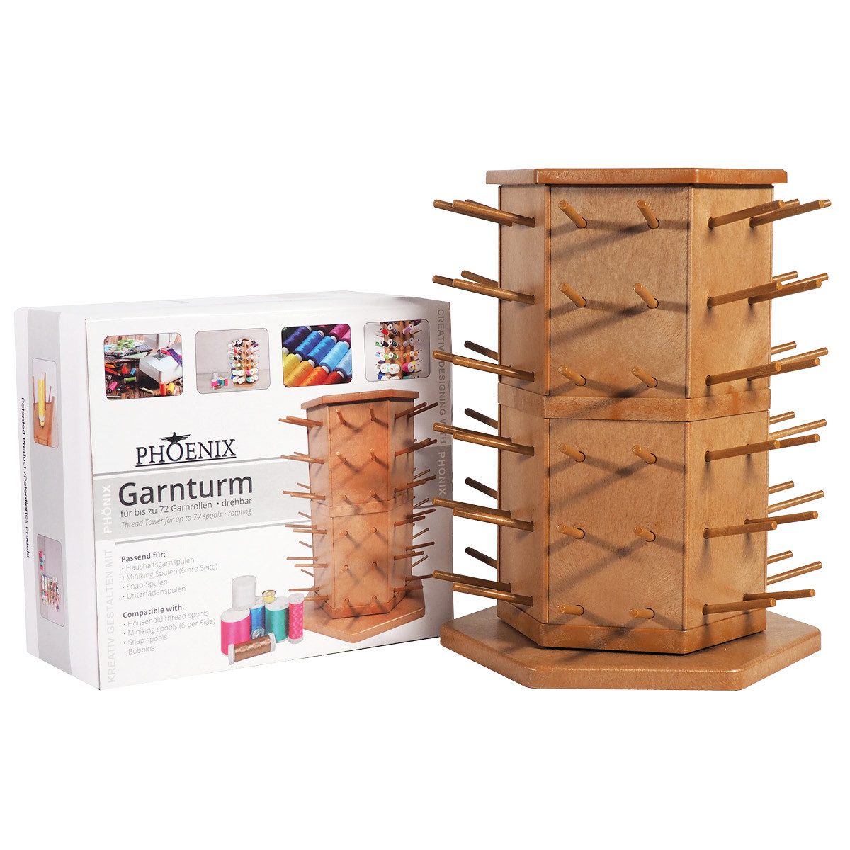 Phönix Nähkästchen Phönix Garnturm (drehbar)