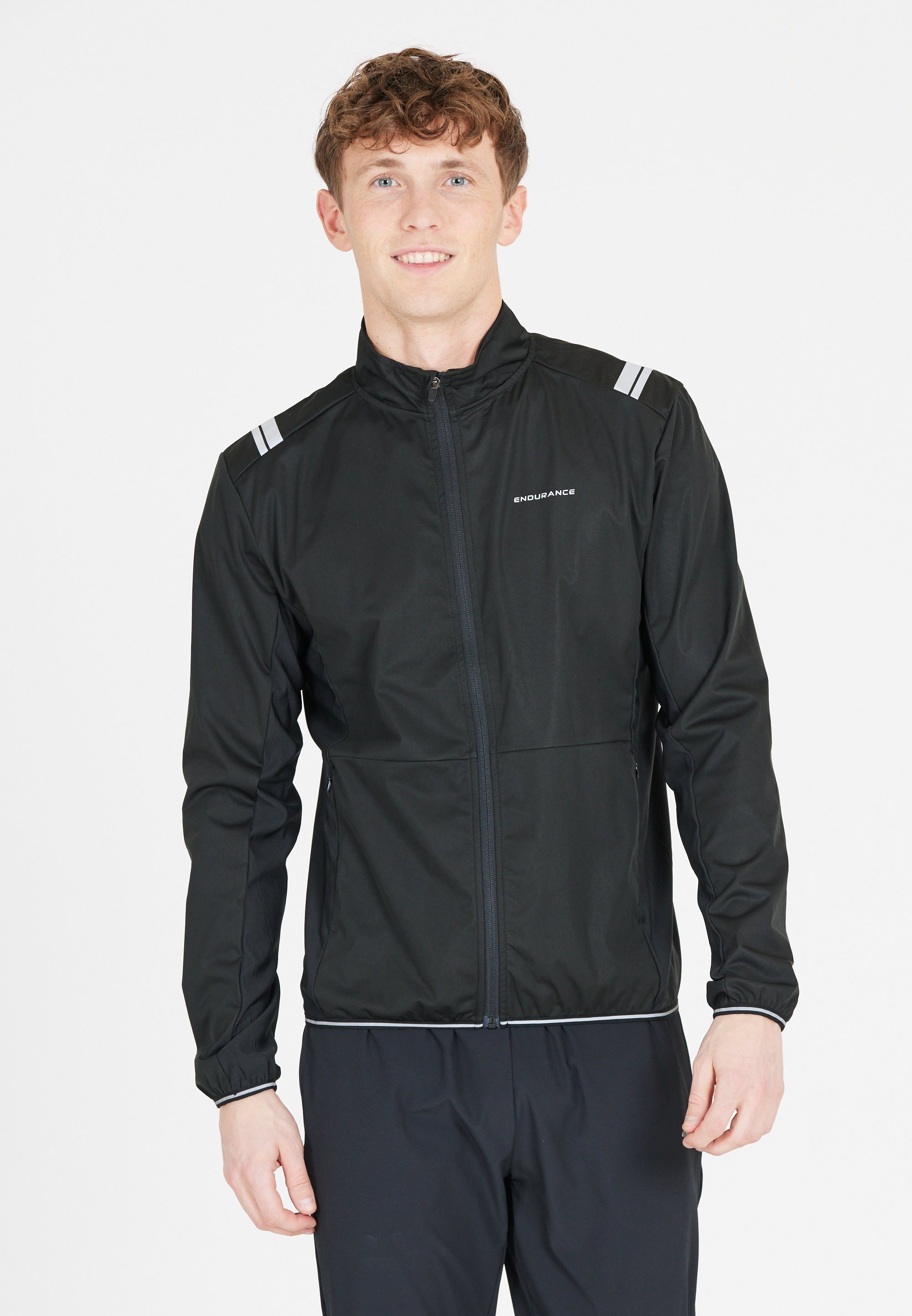 ENDURANCE Laufjacke Diker mit reflektierenden Elementen