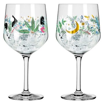 Ritzenhoff Longdrinkglas Botanic Glamour, Kristallglas