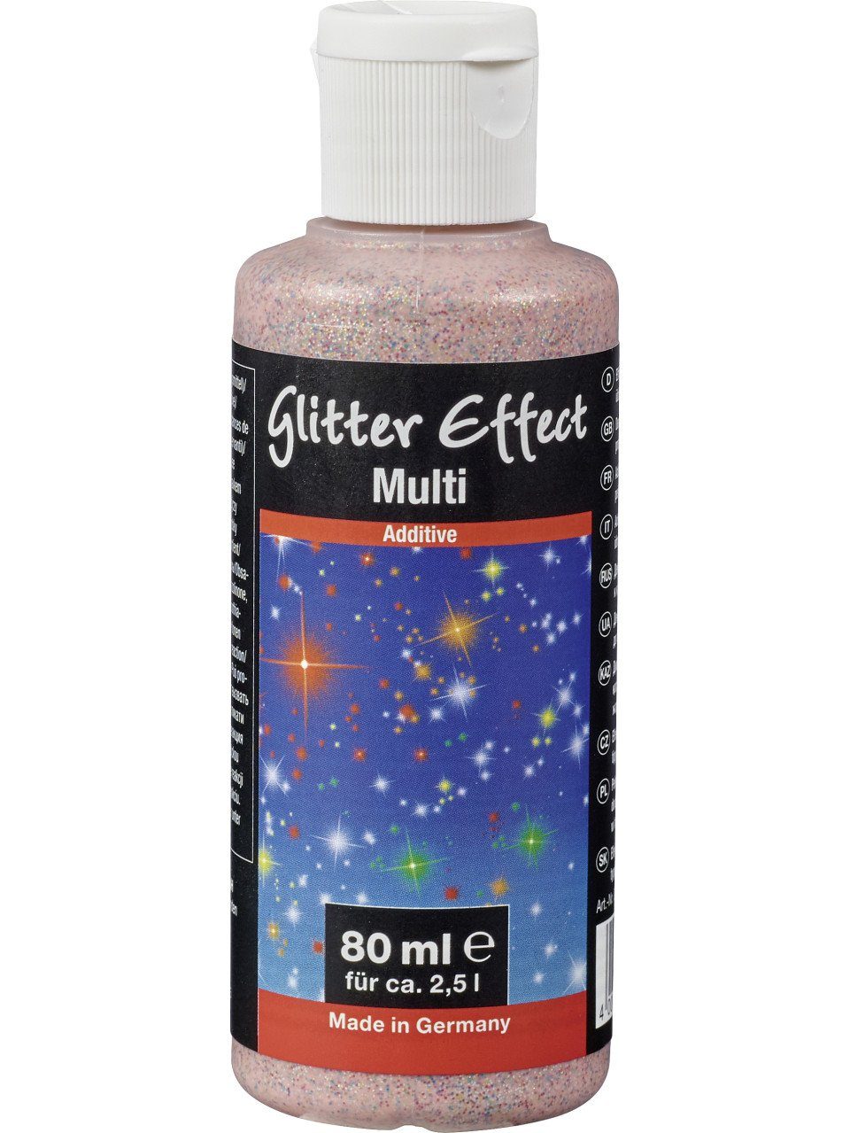 decotric® Strukturpaste Decotric Glitter Effect Multi 80 ml