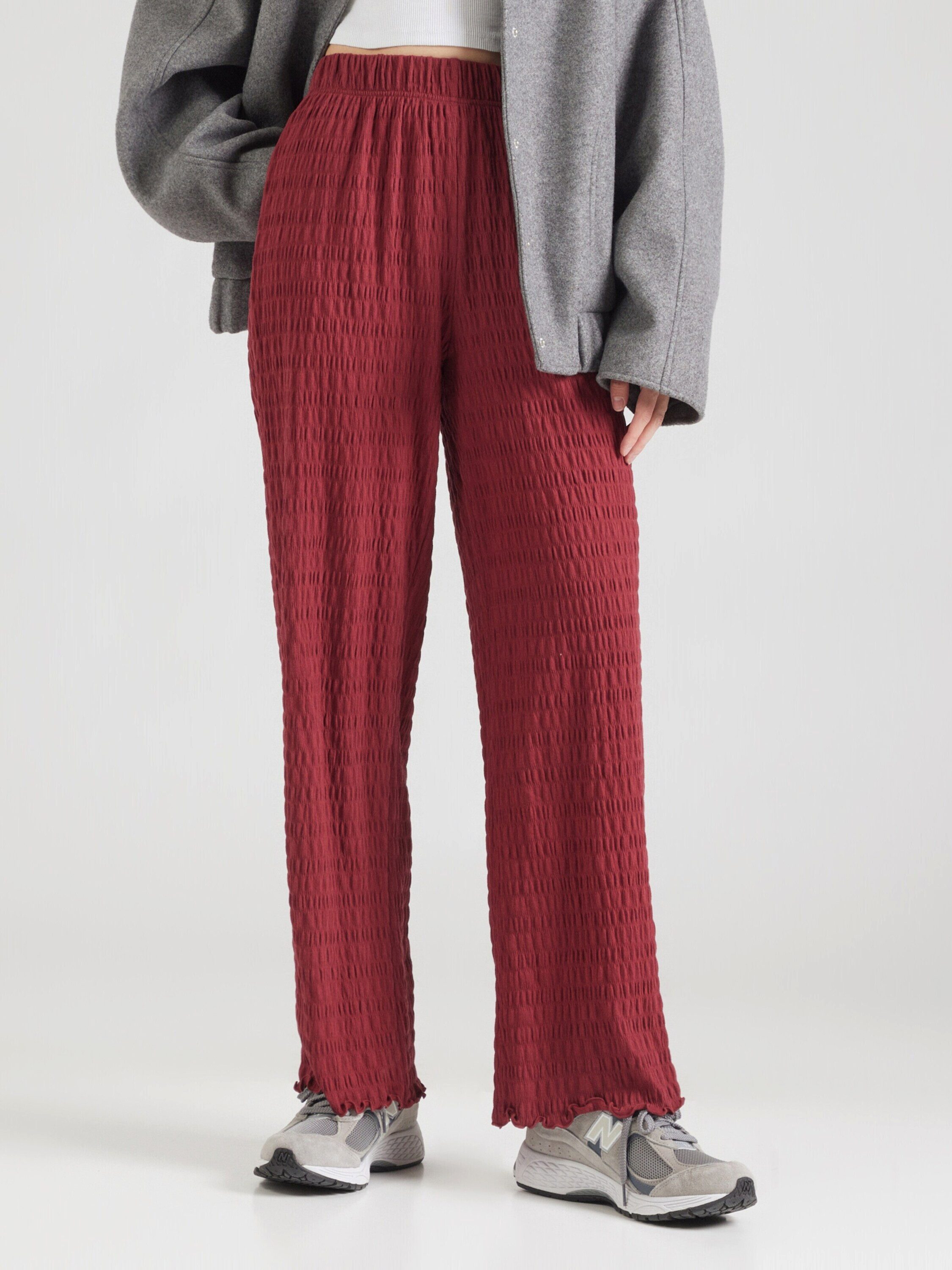 ONLY Stoffhose ONLGAILA (1-tlg) Drapiert/gerafft