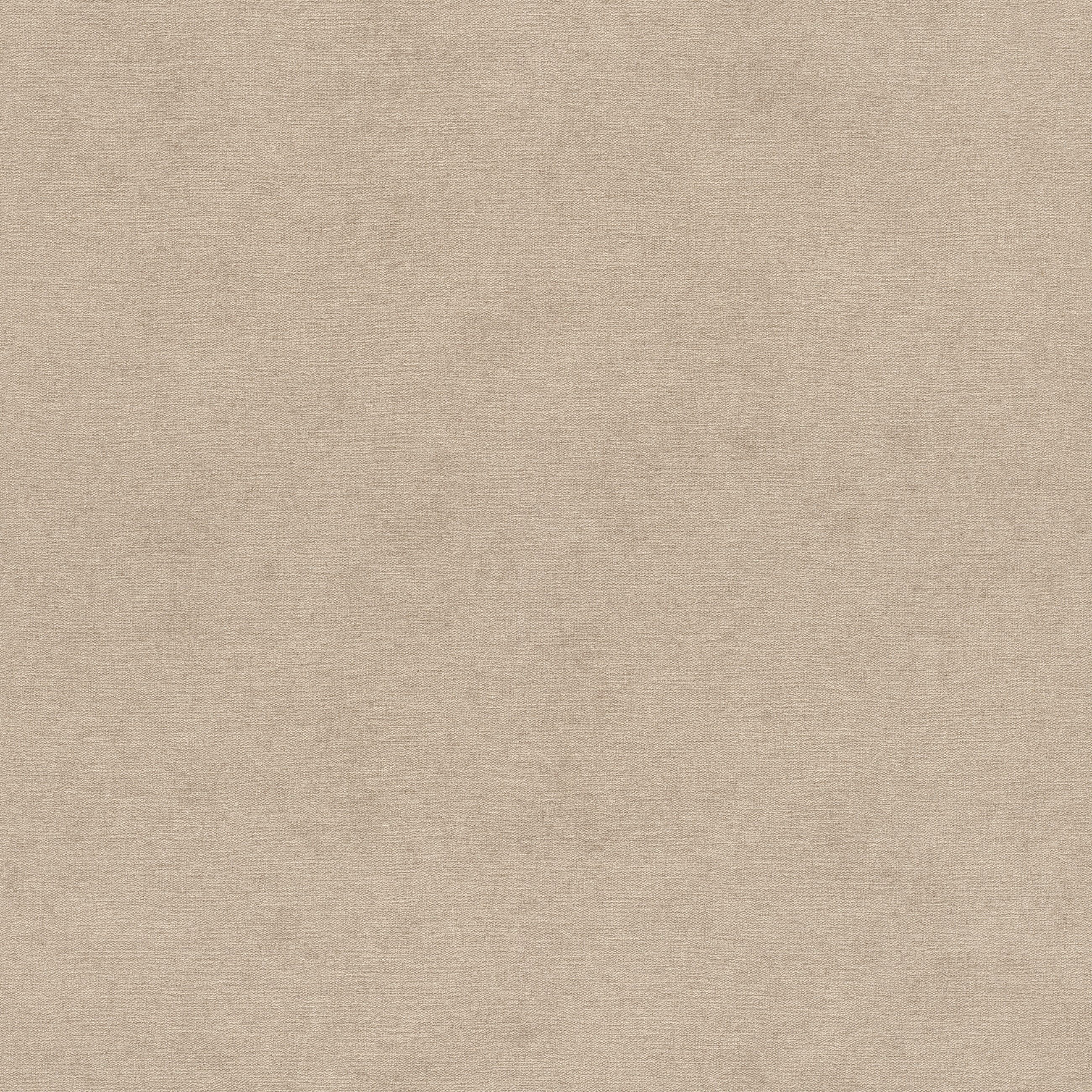 Rasch Vliestapete Textiloptik - Vinyltapete Uni Beige, Stoffoptik, (1 Rolle, 1 St., Kollektion 'Beachhouse' - 10,05 m x 0,53 m), gute Lichtbeständigkeit, feucht abwischbar, restlos abziehbar