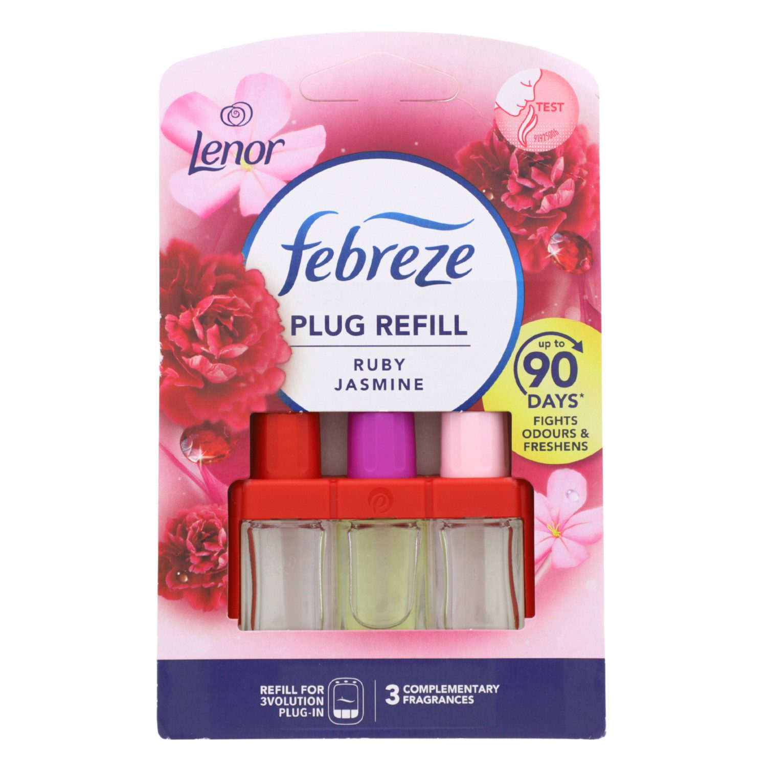 Raumduft Febreze Rubin Jasmin Nachfüller für Duftstecker 20ml Nachfüllflacon Bl