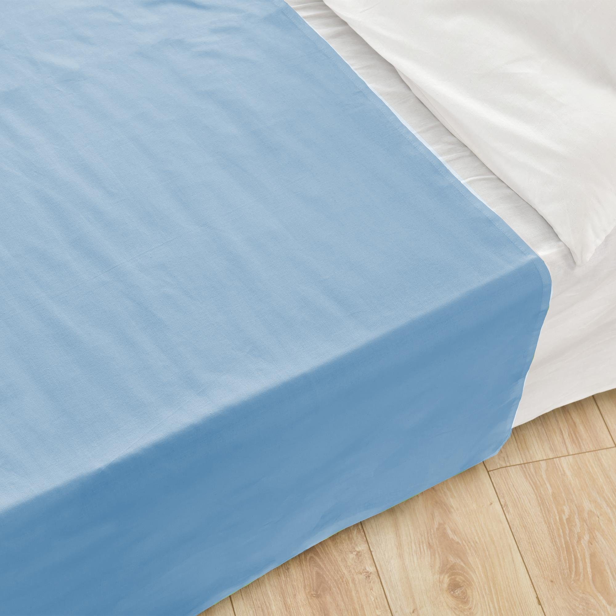 NatureMark Bettlaken klassisches Betttuch Haustuch, 100% Baumwolle, Gummizu günstig online kaufen