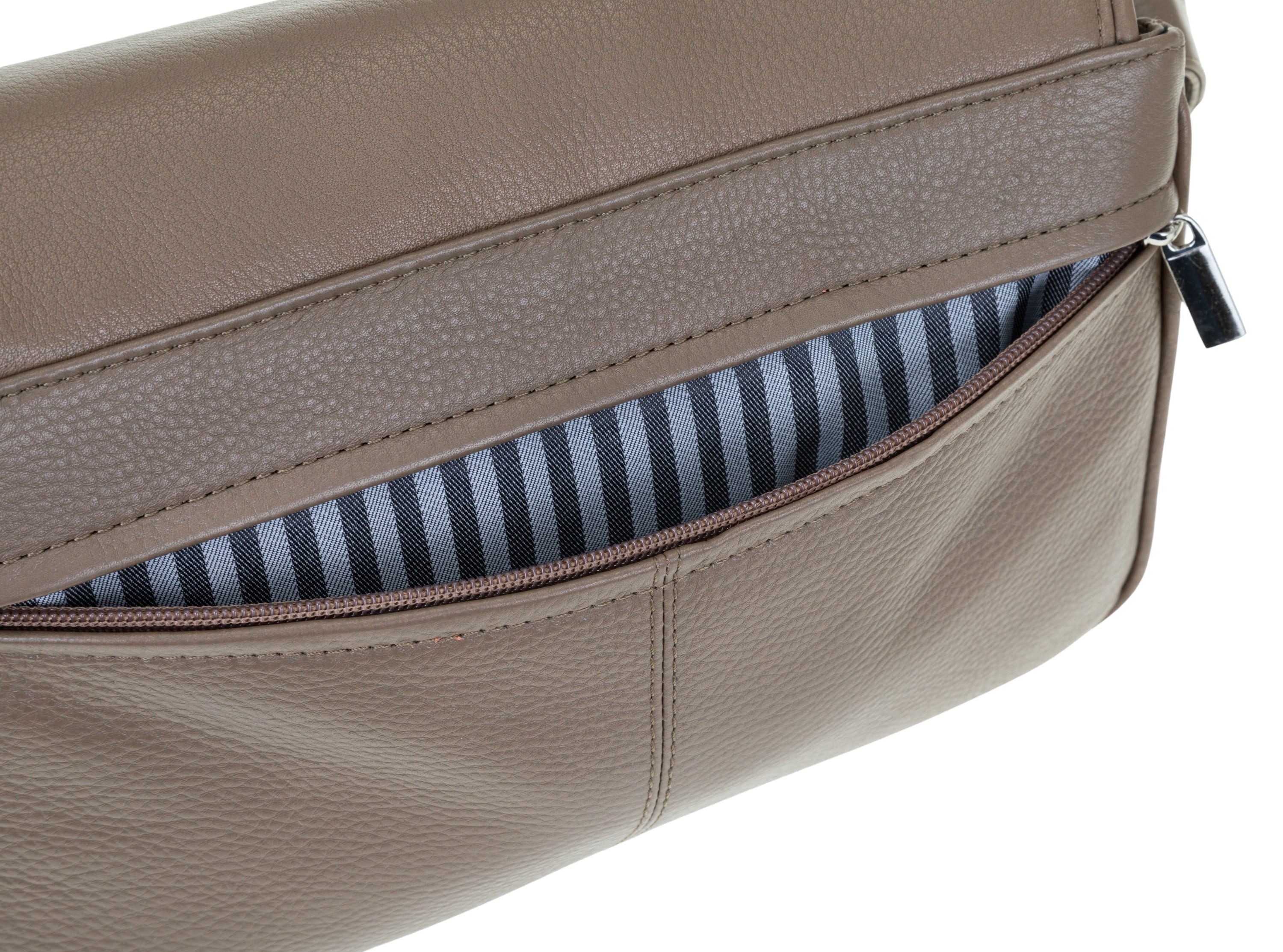 Alessandro Salvatore Handtasche Leder Damen mittel klein Lederhandtasche, Schultertasche Echtleder Damentasche Tasche Florenz 12975 + Etui