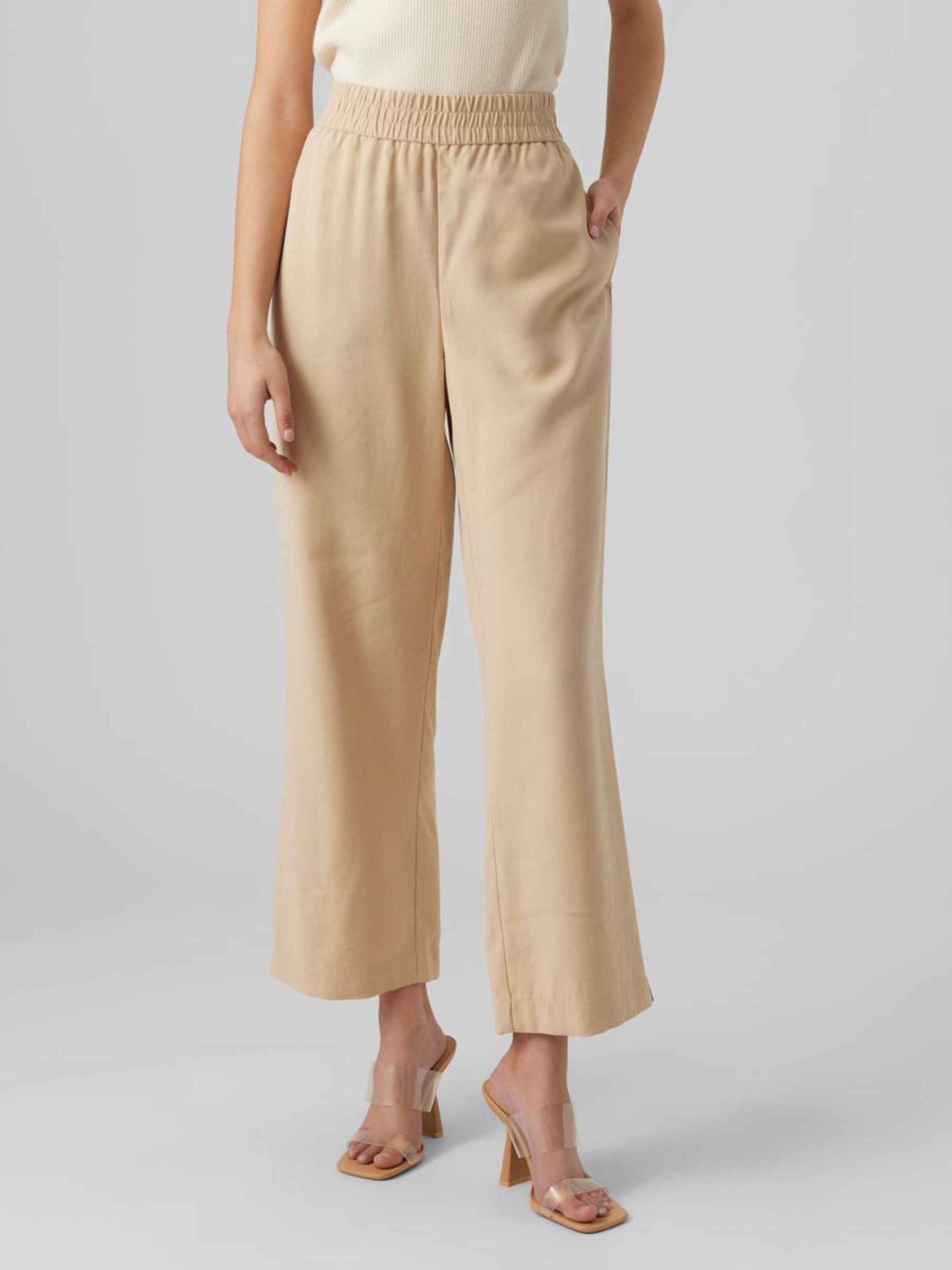 Vero Moda Schlupfhose Carmen (1-tlg) Drapiert/gerafft
