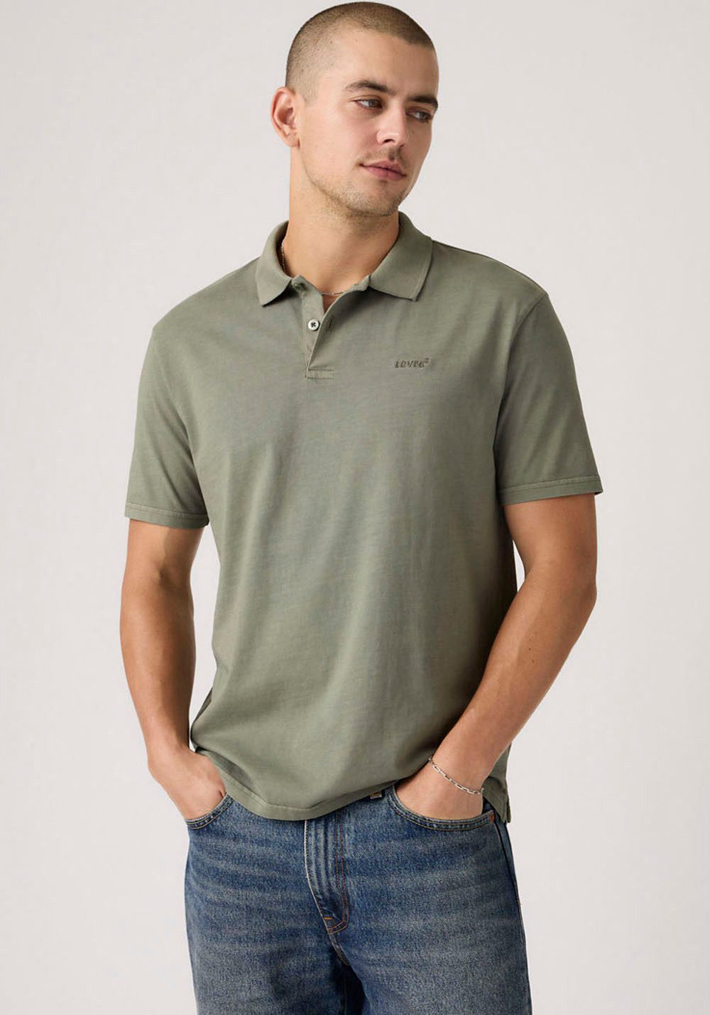 Levi's® Poloshirt mit Logo-Stickerei günstig online kaufen