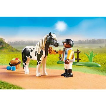 Playmobil® Konstruktionsspielsteine Country Sammelpony "Lewitzer"