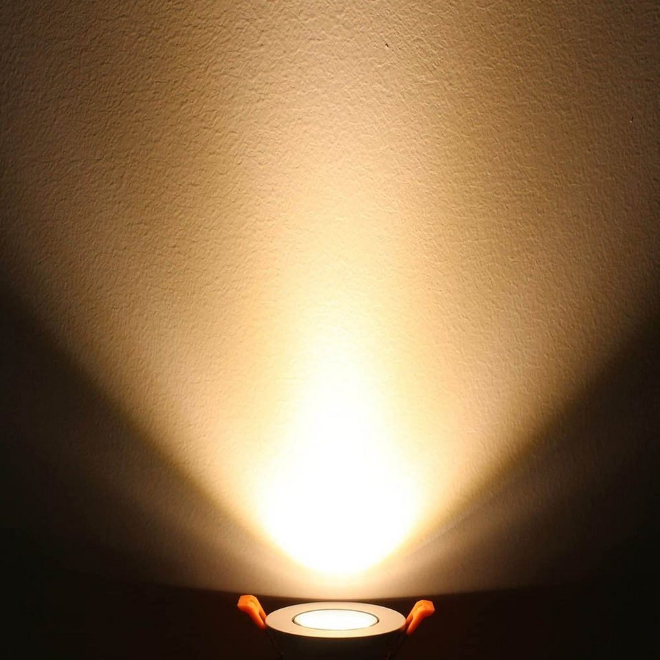 Rosnek LED Einbaustrahler 15/30W, Einbau, Warm/Natürlich/Kalt weiß, für  Haus Innenraumdekoration, COB, Warmweiß, Naturweiß, Kaltweiß, LED COB  Downlight, warme Atmosphäre