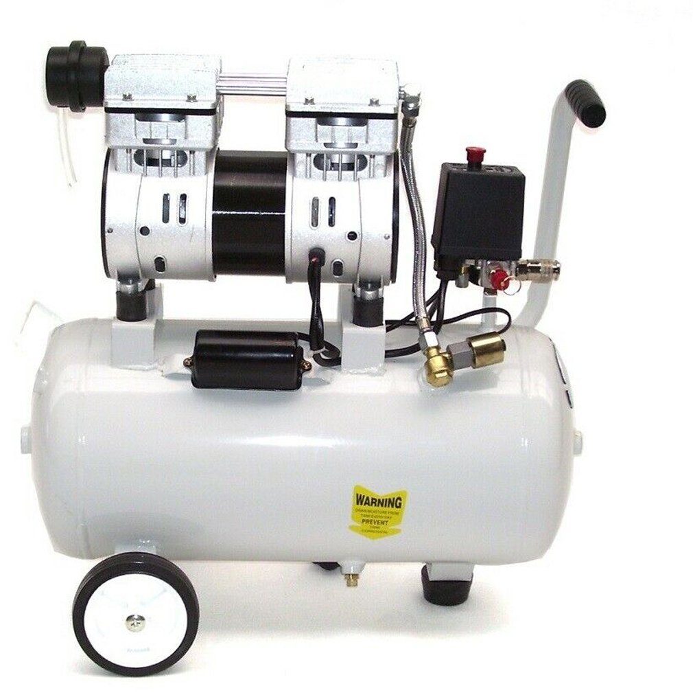 Apex Kompressor Flüster Kompressor ölfrei 40294 Luftkompressor 24L Kessel 750W 64dB, 750 W