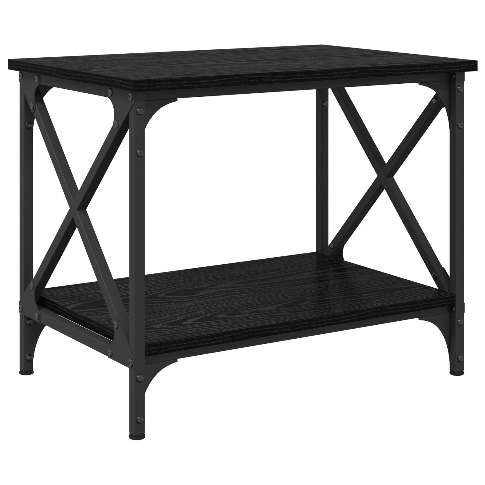 vidaXL Couchtisch Beistelltisch Schwarze Eiche 55 günstig online kaufen