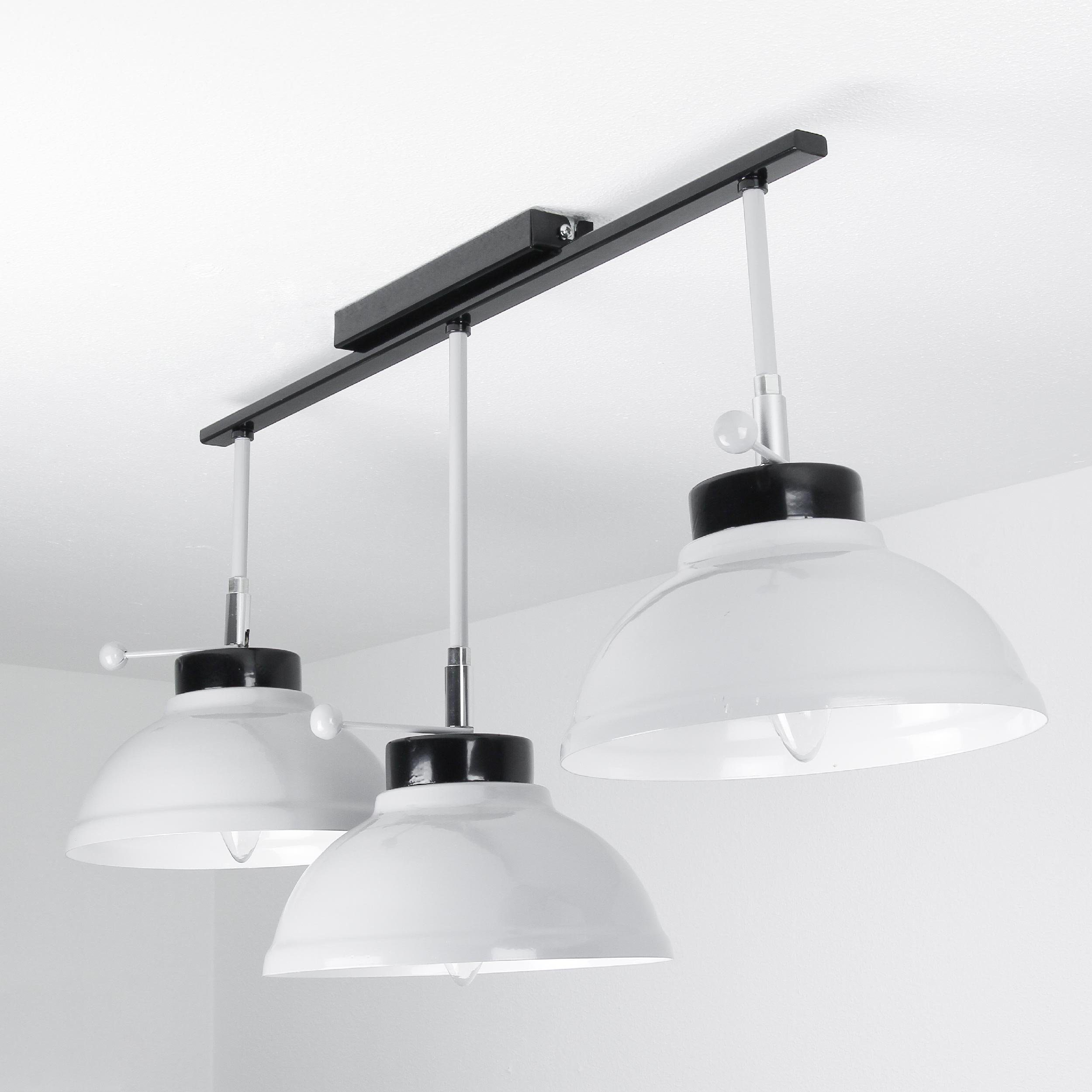 GREY, Metall Leuchtmittel, E27 Licht-Erlebnisse ohne Deckenlampe FACTOR Design Grau Küche Deckenleuchte schwenkbar Industrial