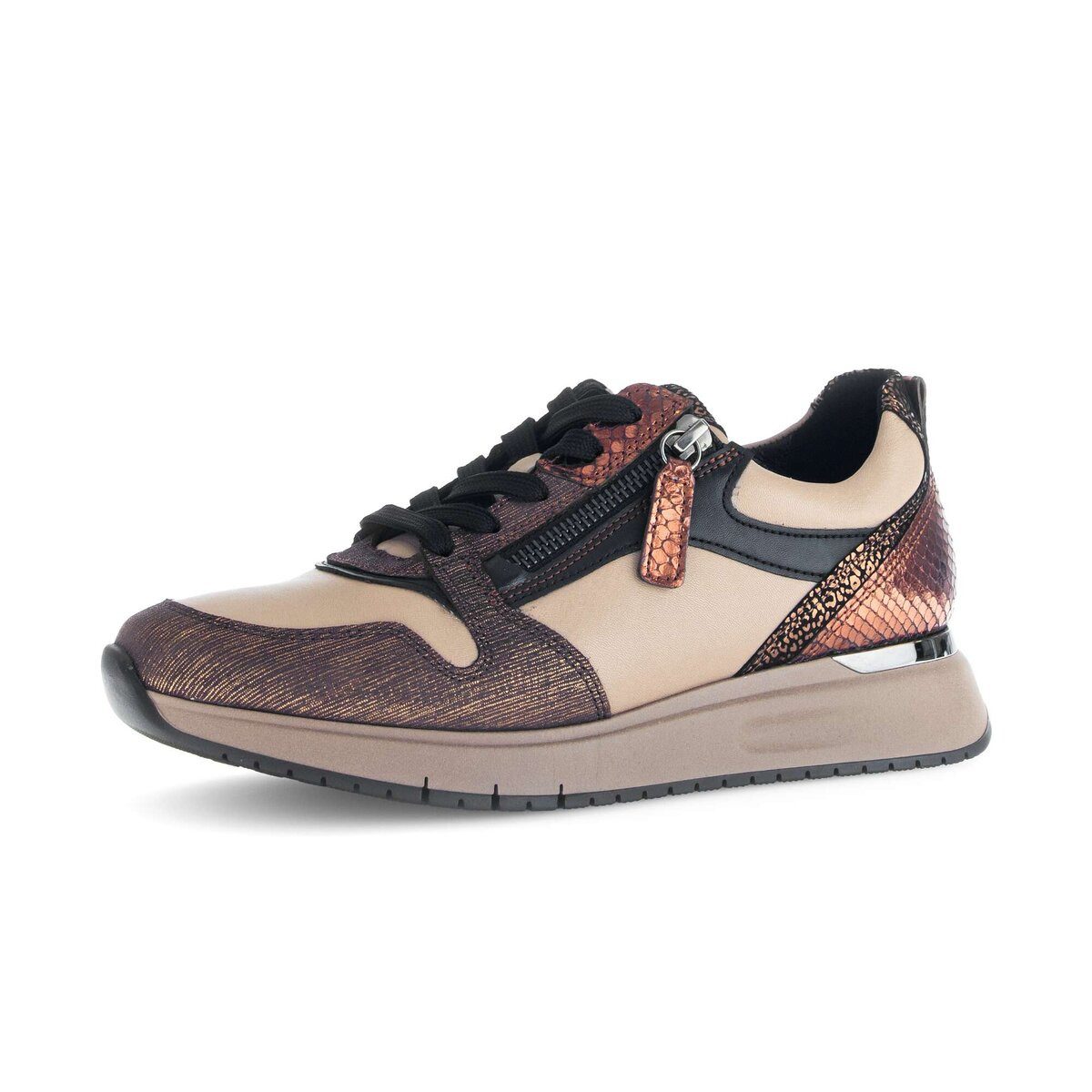 Gabor Sneaker low Materialmix Leder Sneaker günstig online kaufen