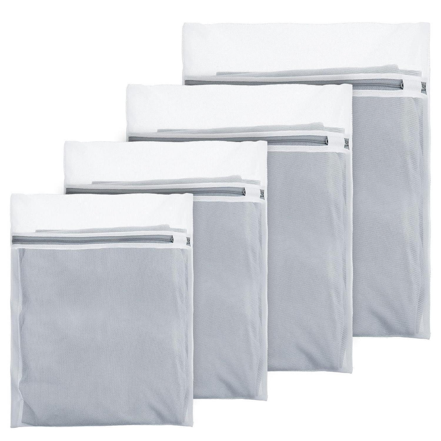 LuxusKollektion Wäschenetz 4er Set Wäschenetze Waschmaschine, Feinwäsche, Mesh