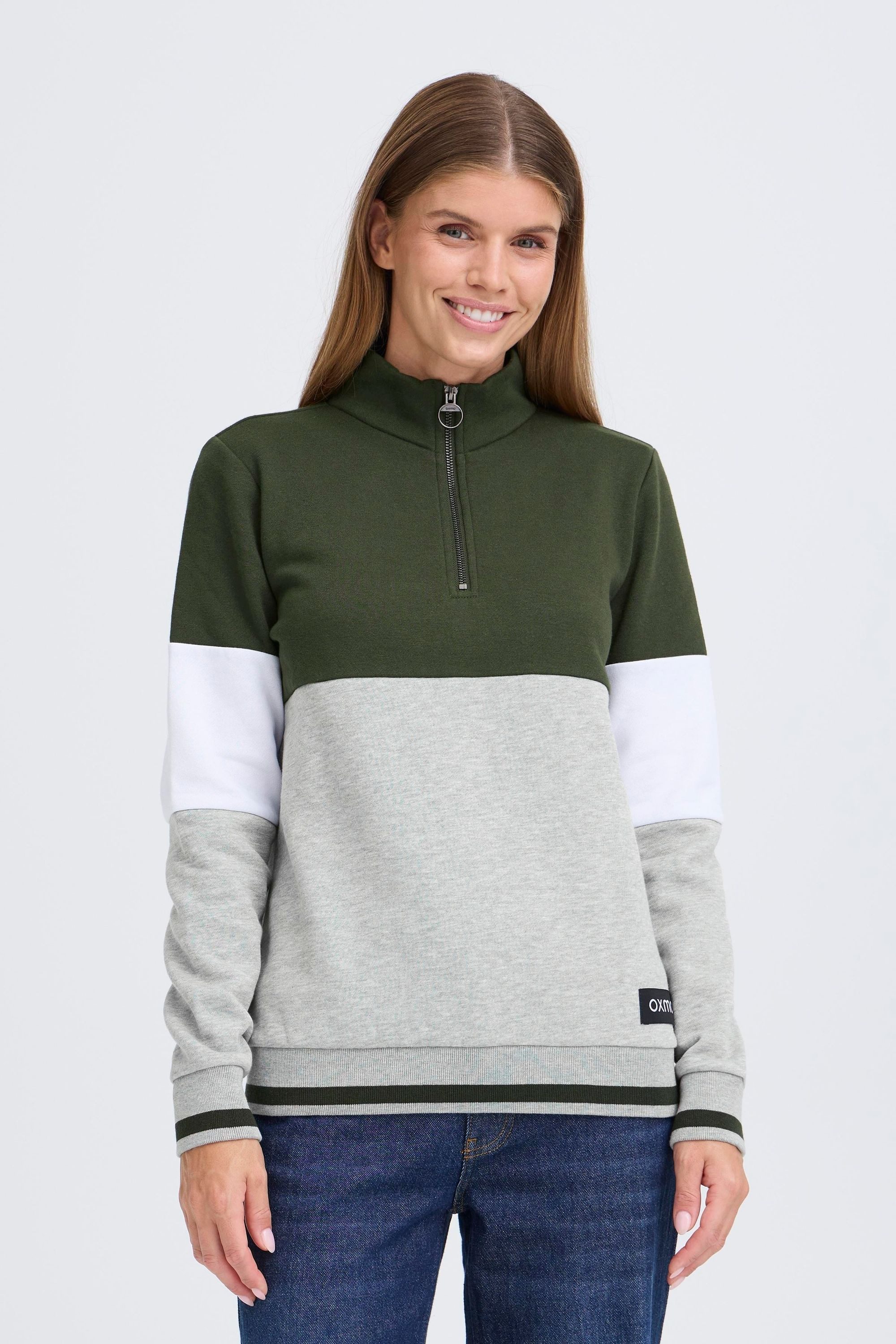 OXMO Longsweatshirt OXOmaren Modernes Sweatshirt günstig online kaufen