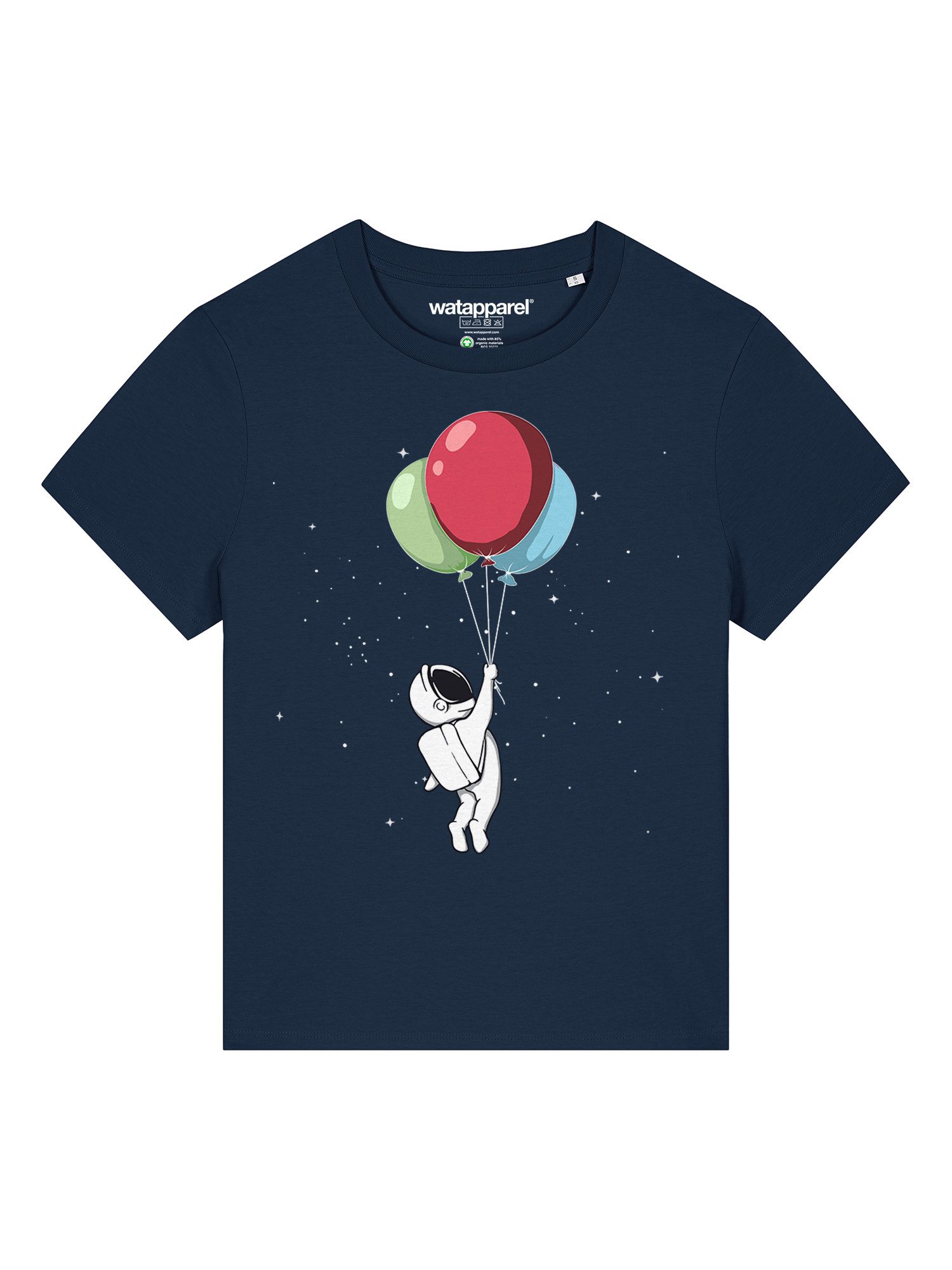 wat? Apparel T-Shirt Little Balloon Astronaut günstig online kaufen