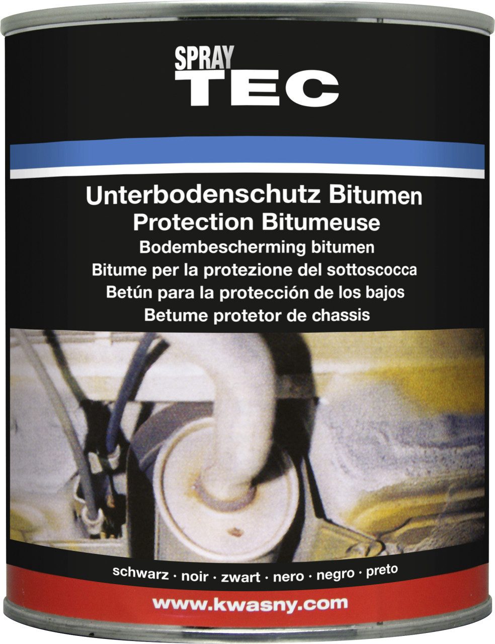 SprayTec SprayTEC Unterbodenschutz Bitumen schwarz 1,3kg Felgenversiegelung