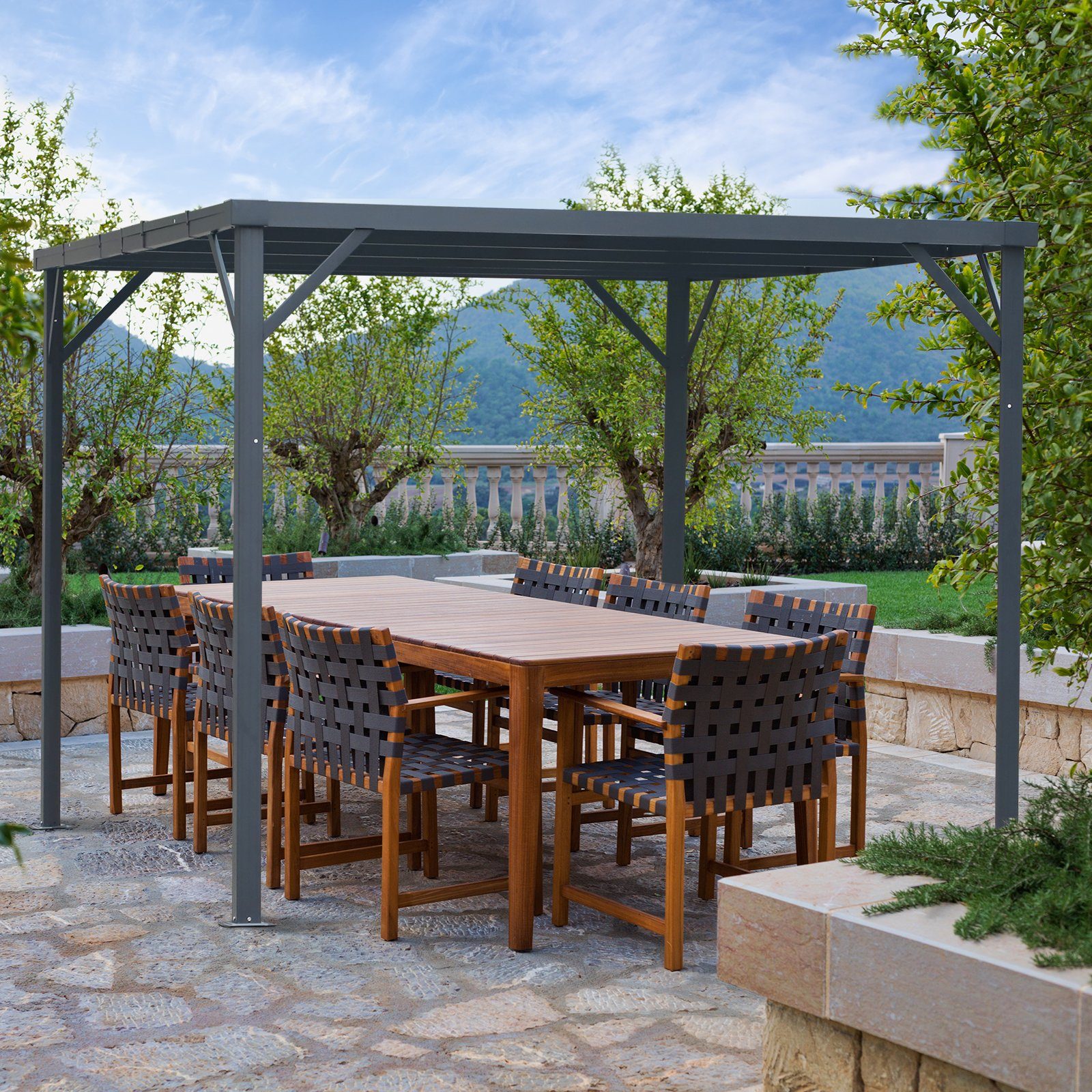 Pergola Pergola mit PC Dach